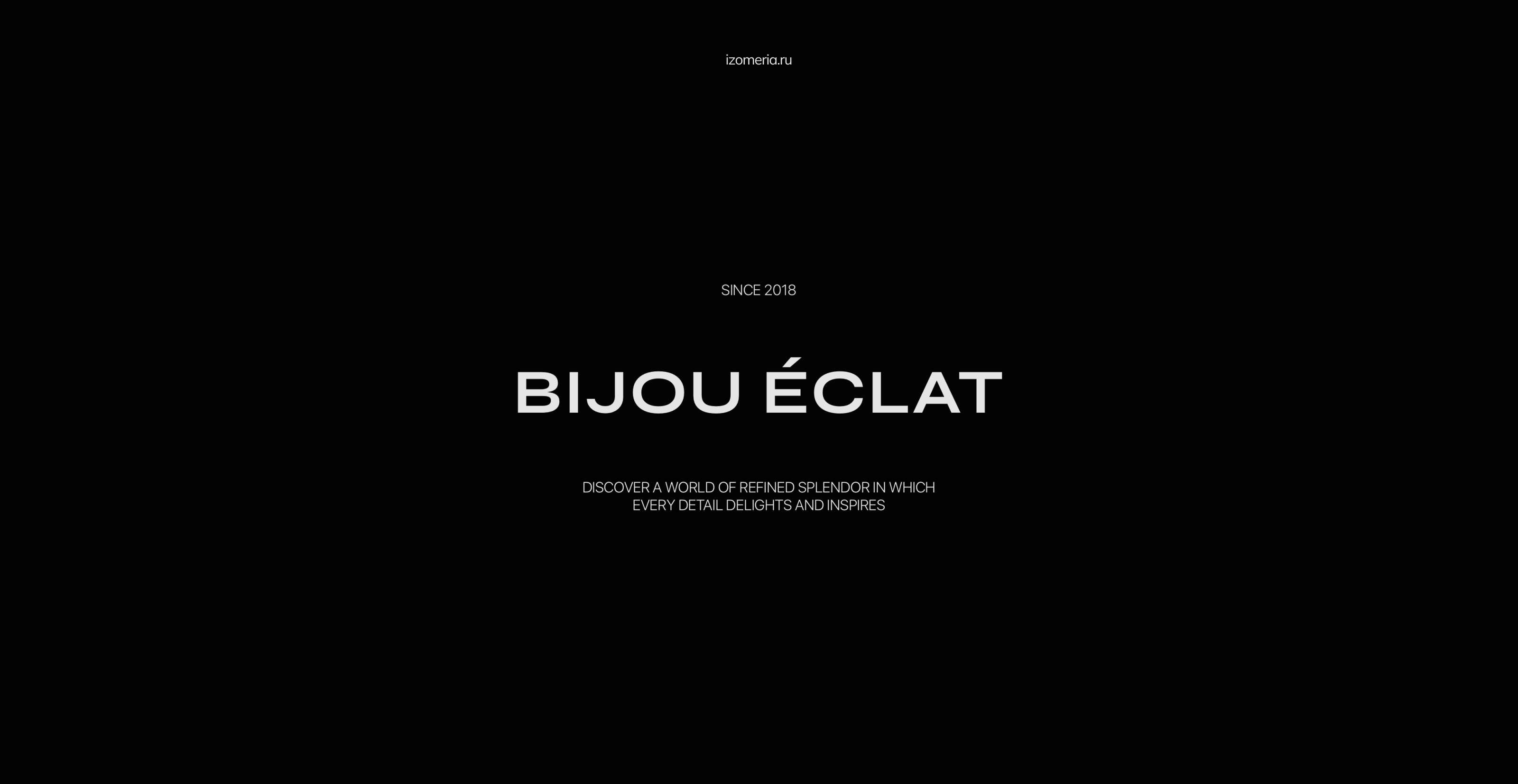 Bijou Eclat - бренд ювелирных изделий премиум сегмента — Изображение №2 — Брендинг на Dprofile