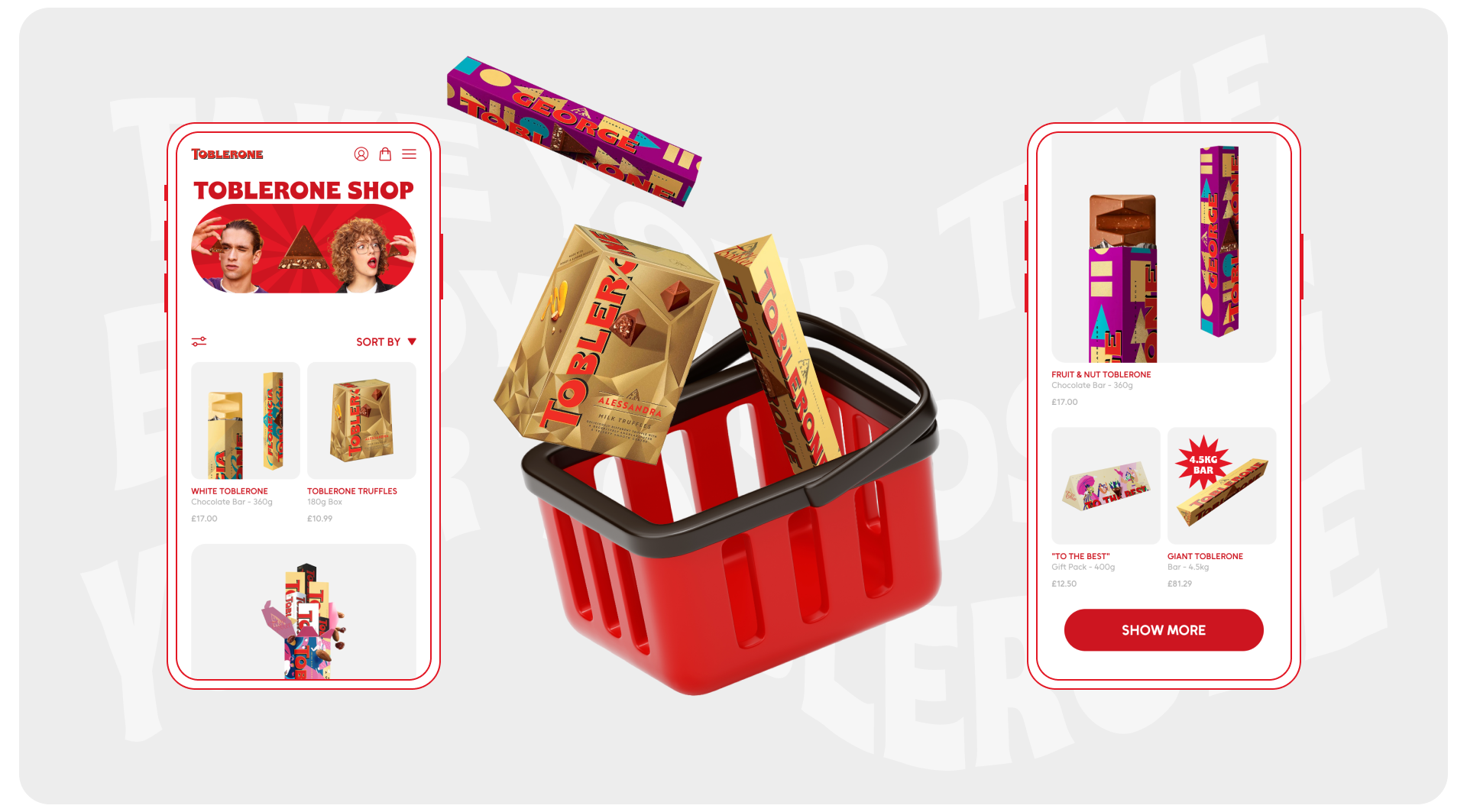 TOBLERONE | Corporate website redesign — Изображение №7 — Интерфейсы на Dprofile