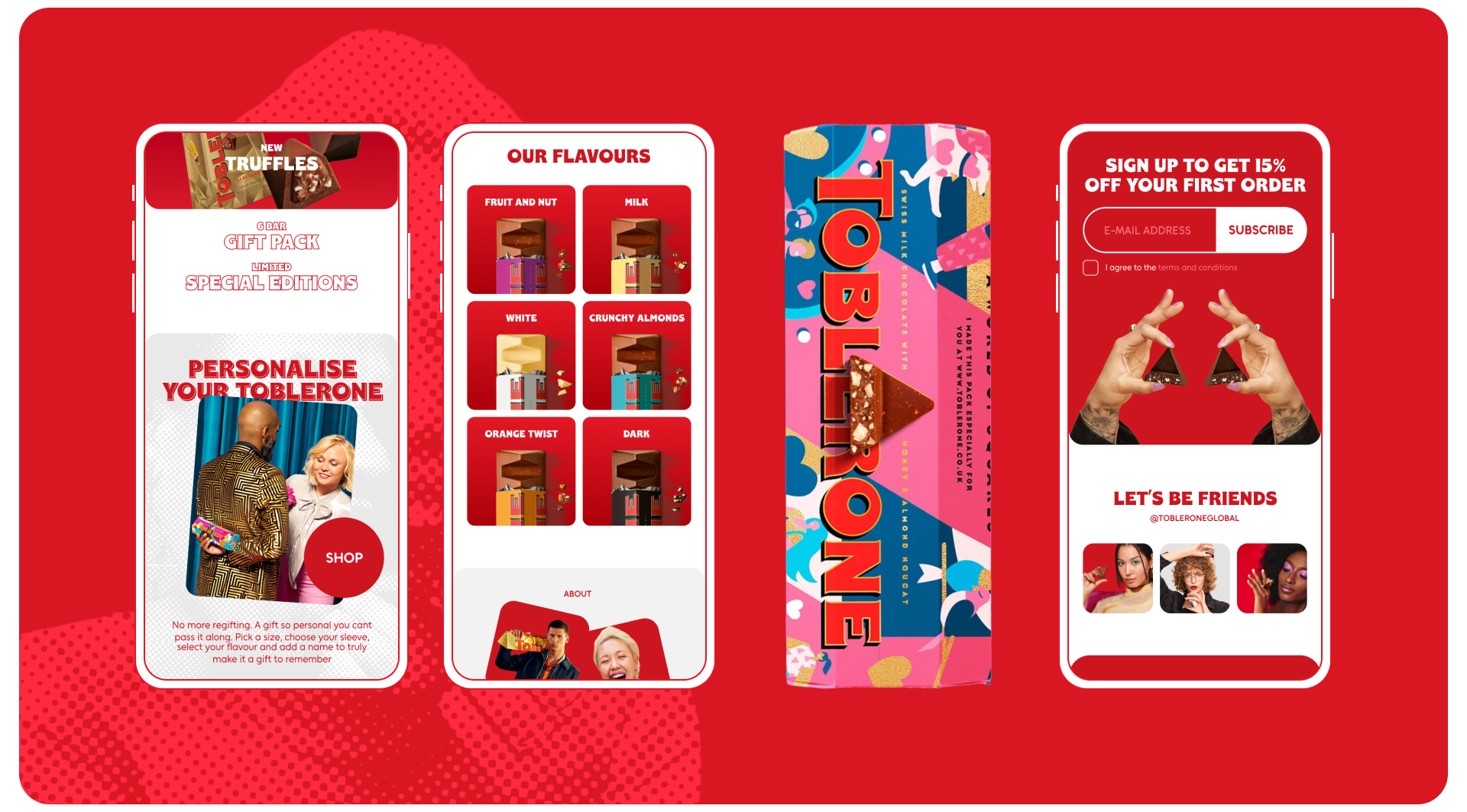 TOBLERONE | Corporate website redesign — Изображение №4 — Интерфейсы на Dprofile