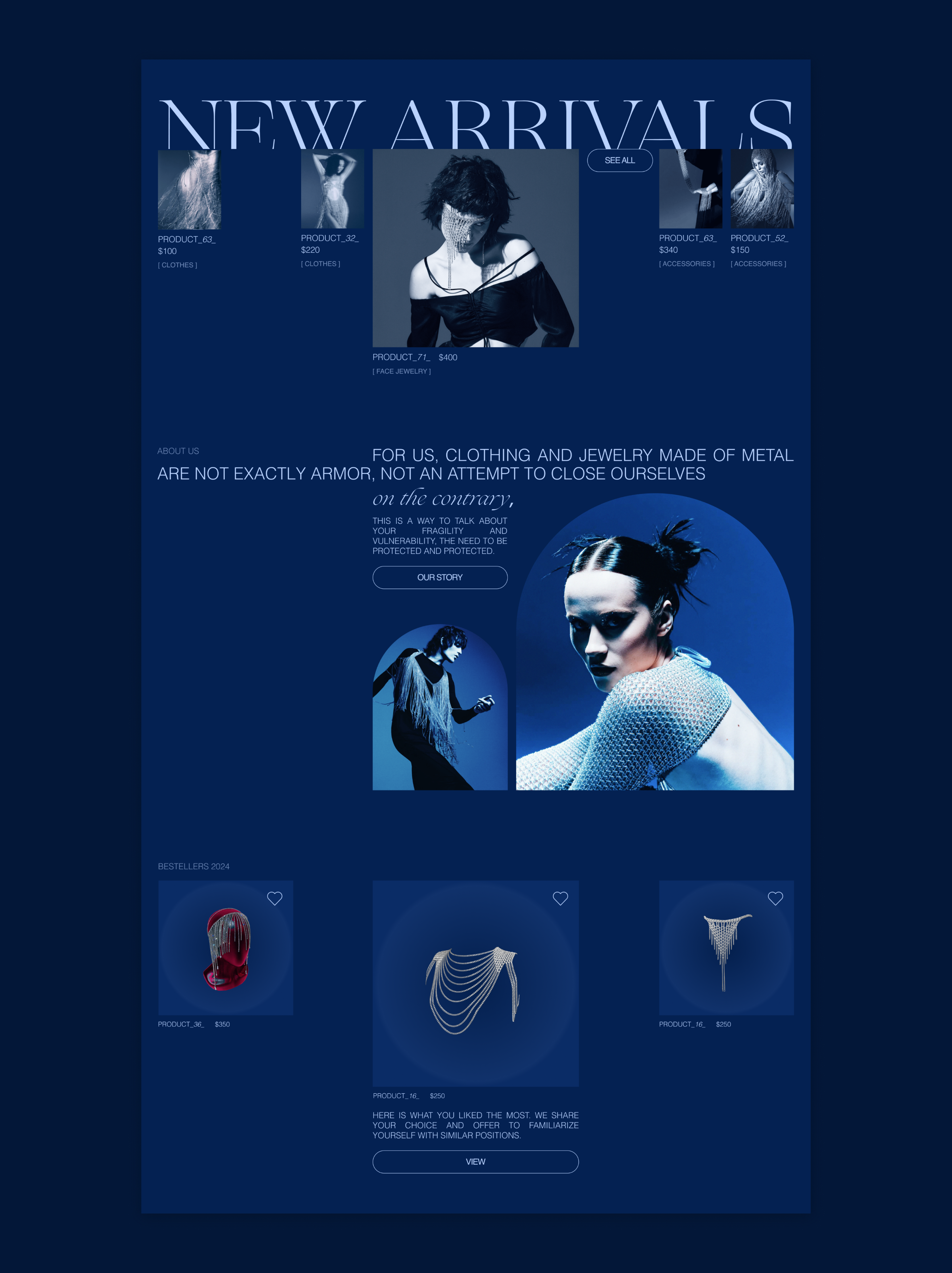 Nevoda store | E-commerce — Изображение №6 — Интерфейсы на Dprofile