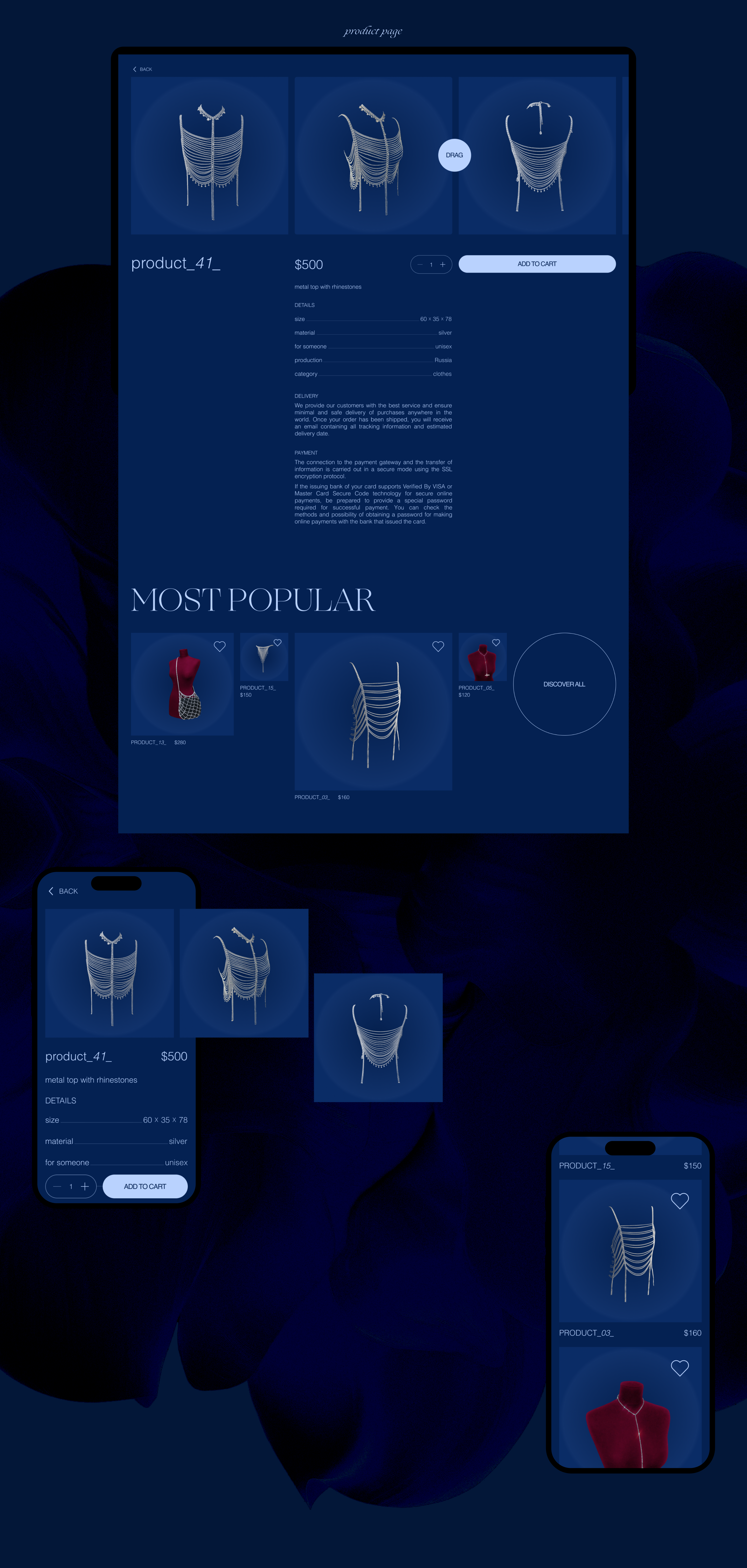 Nevoda store | E-commerce — Изображение №10 — Интерфейсы на Dprofile