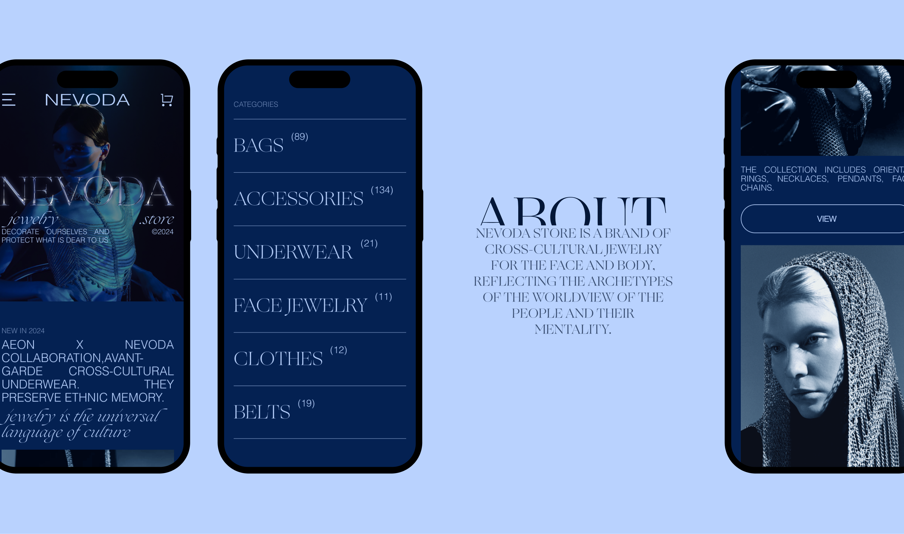 Nevoda store | E-commerce — Изображение №2 — Интерфейсы на Dprofile