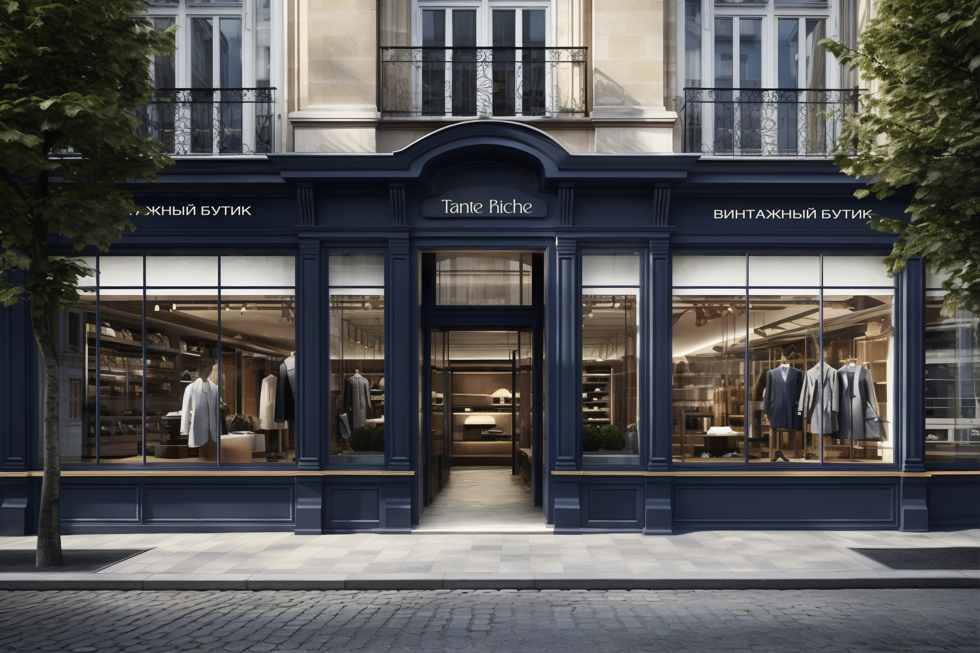 фирменный стиль для винтажного бутика — Изображение №10 — Брендинг на Dprofile