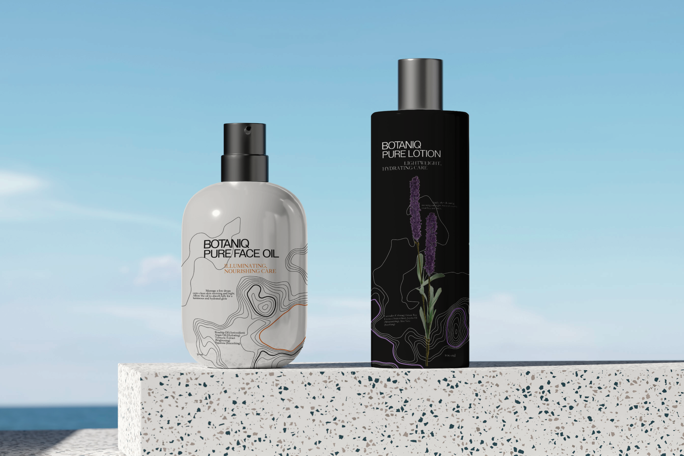 COSMETIC BRAND IDENTITY | BOTAN(IQ) — Изображение №6 — Брендинг, Графика на Dprofile