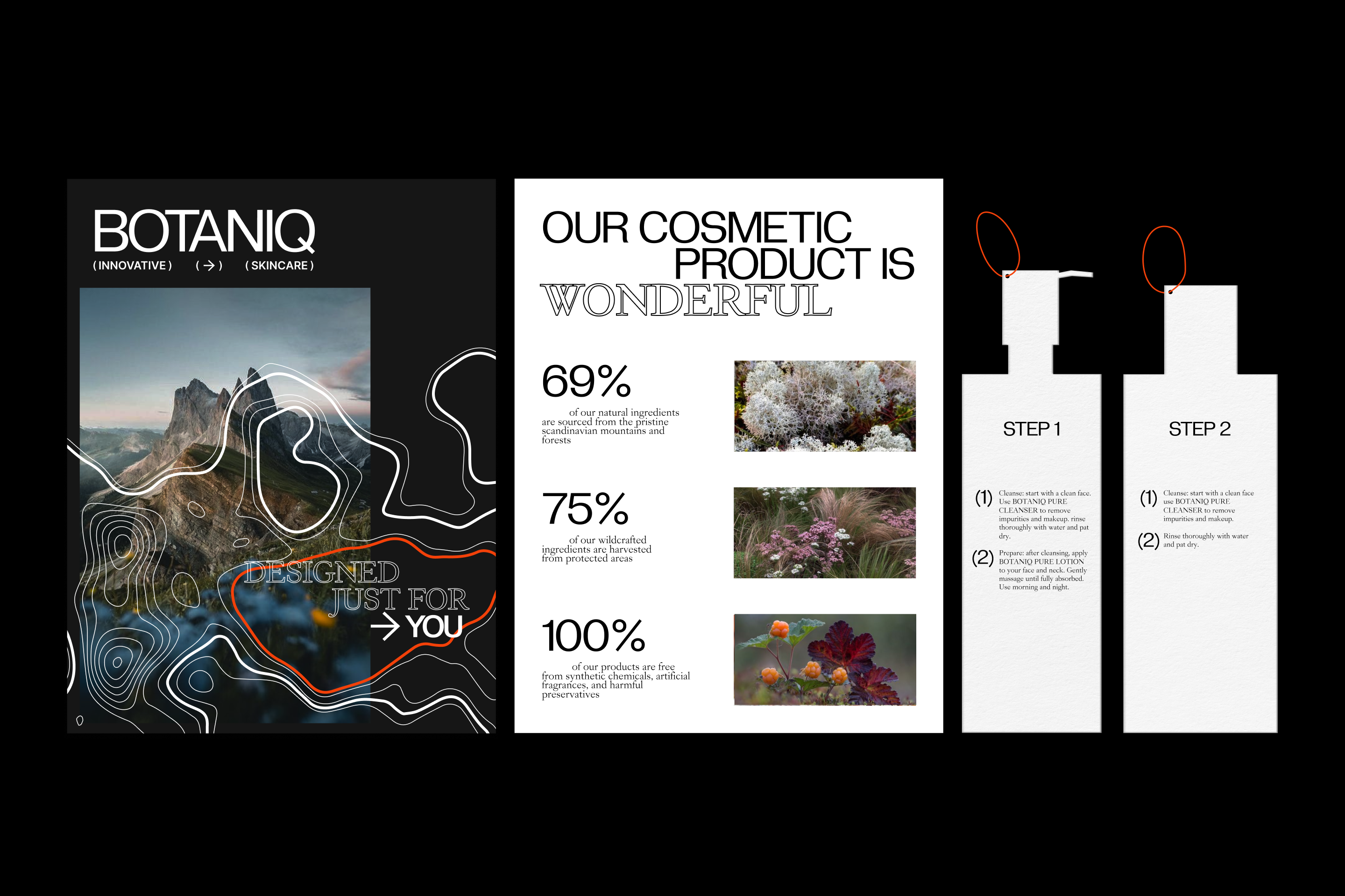 COSMETIC BRAND IDENTITY | BOTAN(IQ) — Изображение №5 — Брендинг, Графика на Dprofile