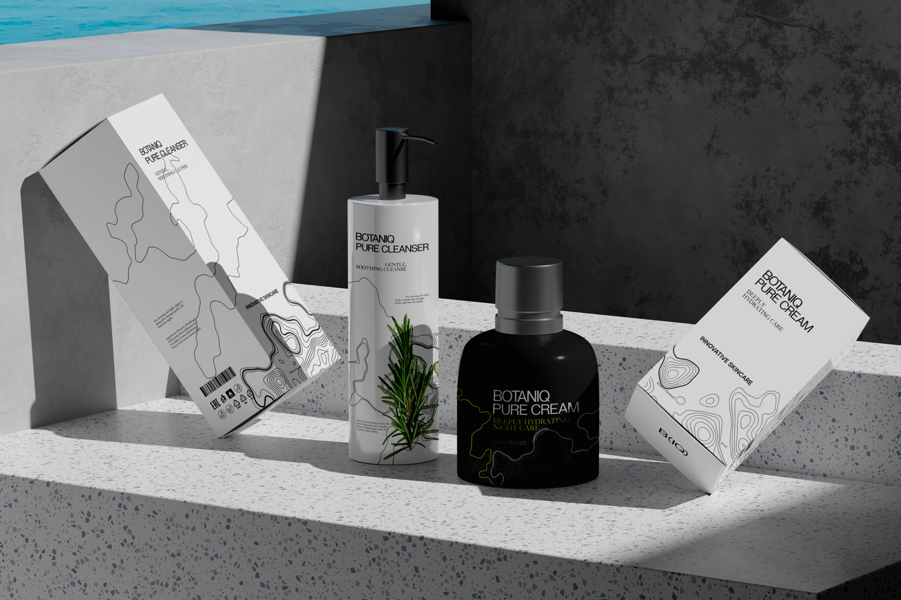 COSMETIC BRAND IDENTITY | BOTAN(IQ) — Изображение №4 — Брендинг, Графика на Dprofile