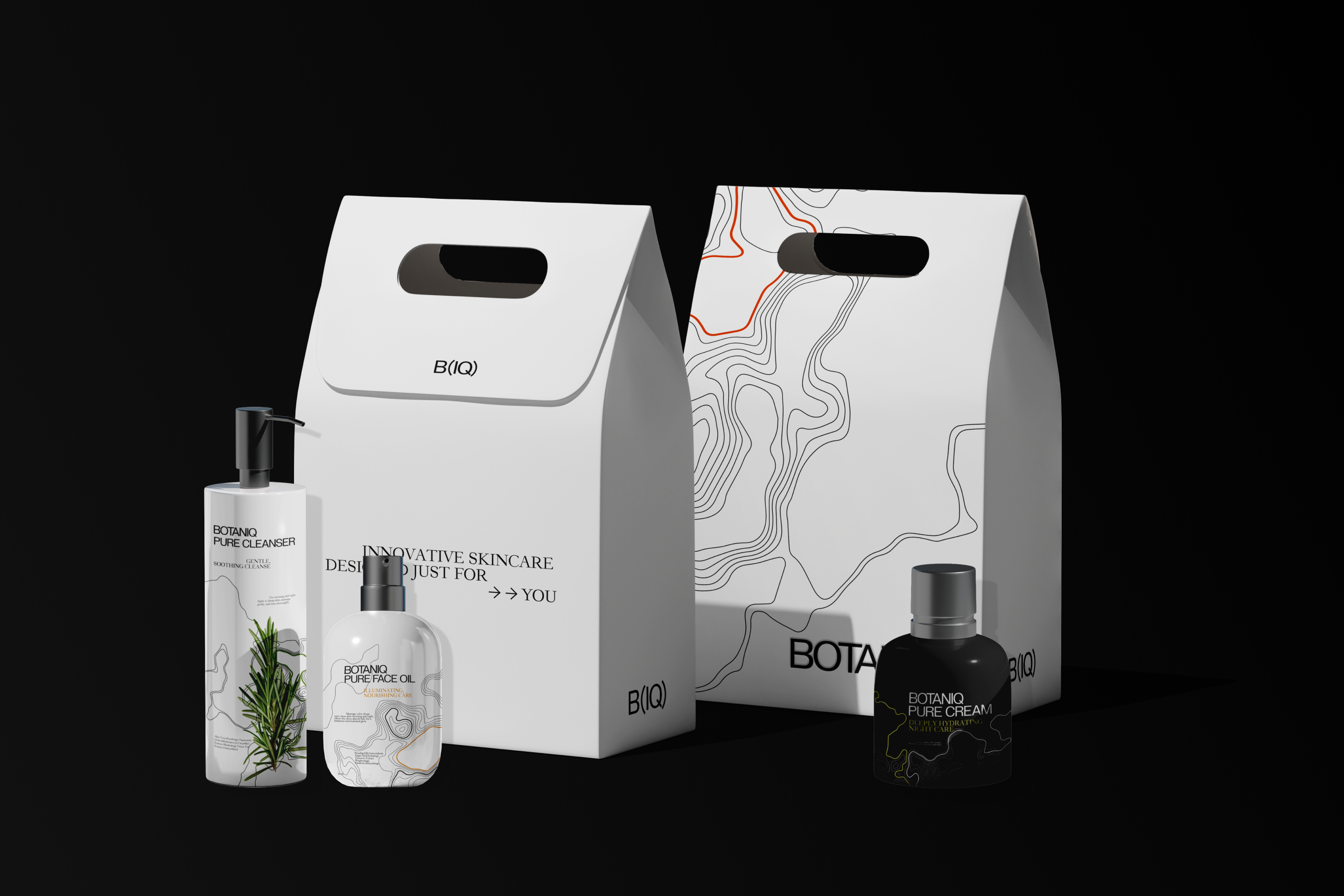 COSMETIC BRAND IDENTITY | BOTAN(IQ) — Изображение №7 — Брендинг, Графика на Dprofile