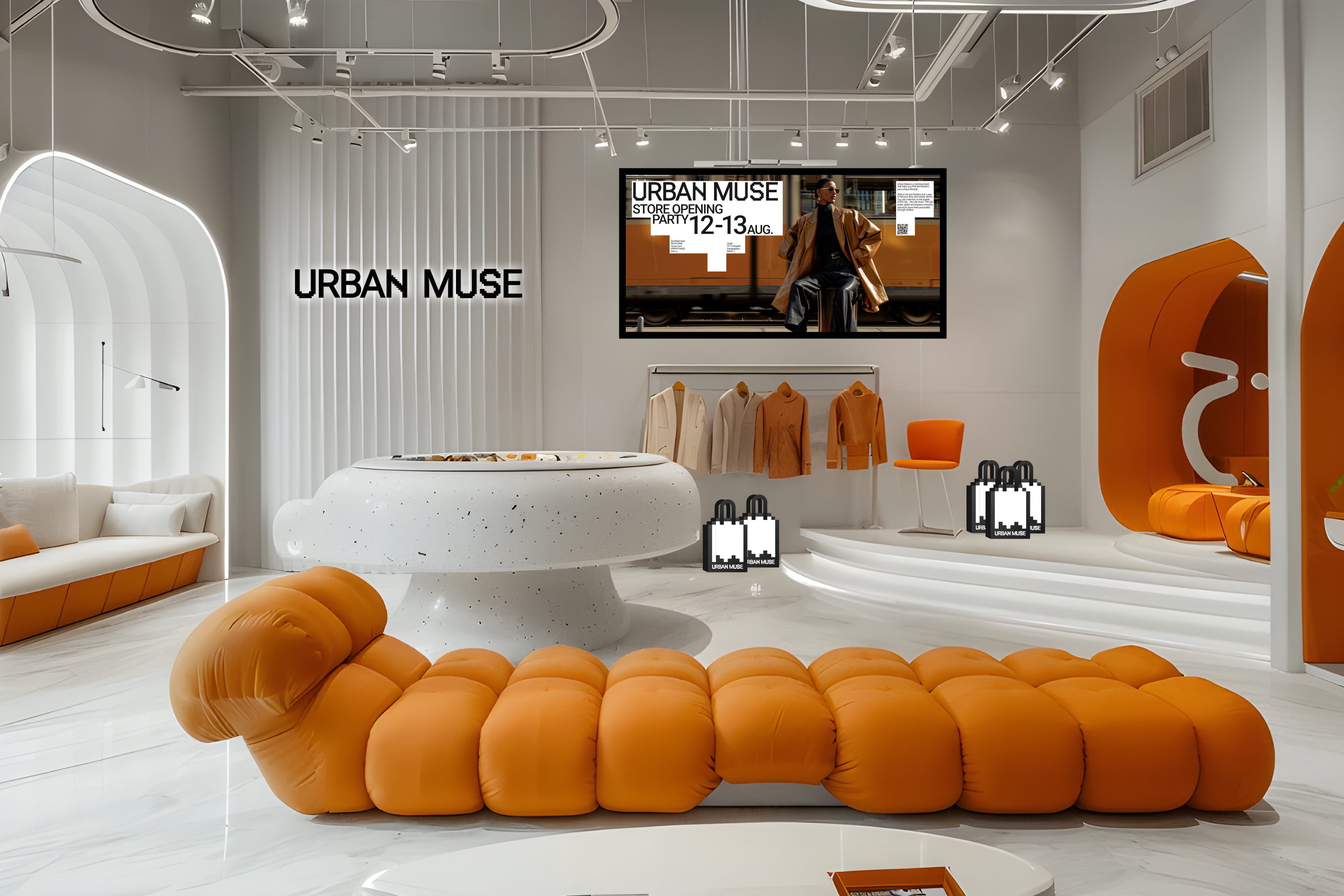 URBAN MUSE — Изображение №6 — Брендинг, Графика на Dprofile