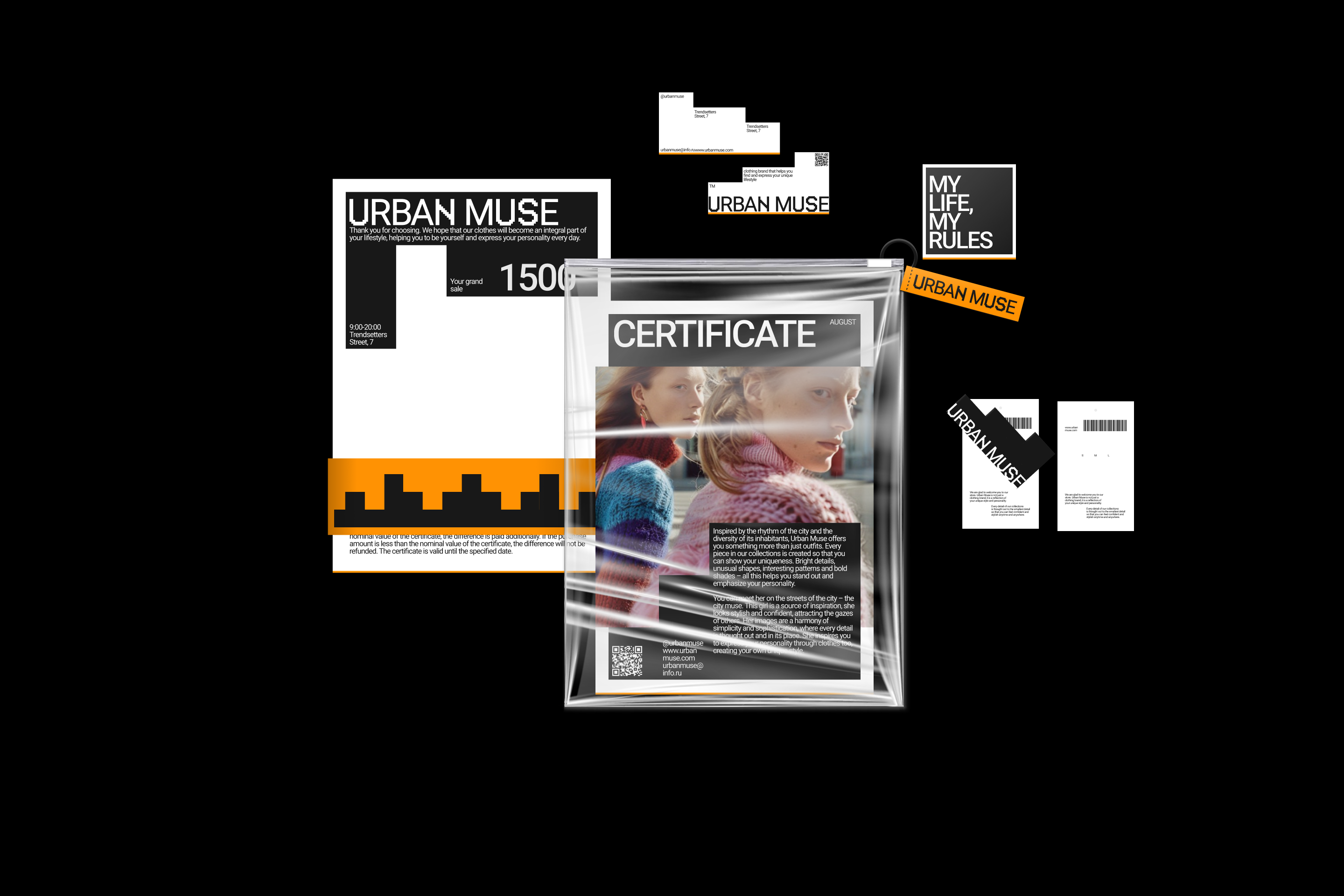 URBAN MUSE — Изображение №3 — Брендинг, Графика на Dprofile