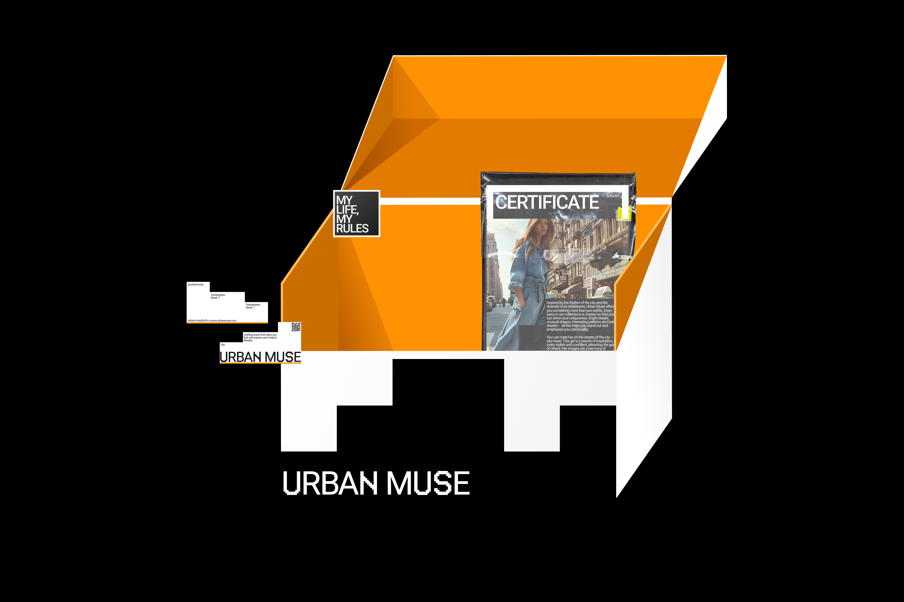 URBAN MUSE — Изображение №4 — Брендинг, Графика на Dprofile