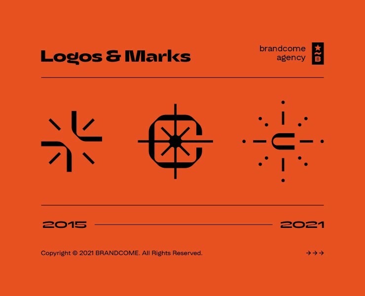 Brandcome / Logos & Marks — Брендинг на Dprofile