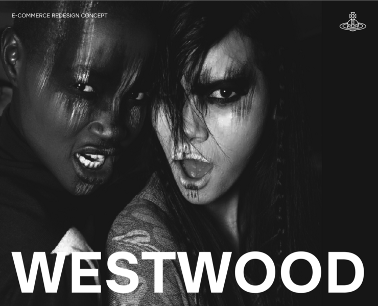 Vivienne Westwood | E-commerce — Интерфейсы, Анимация на Dprofile
