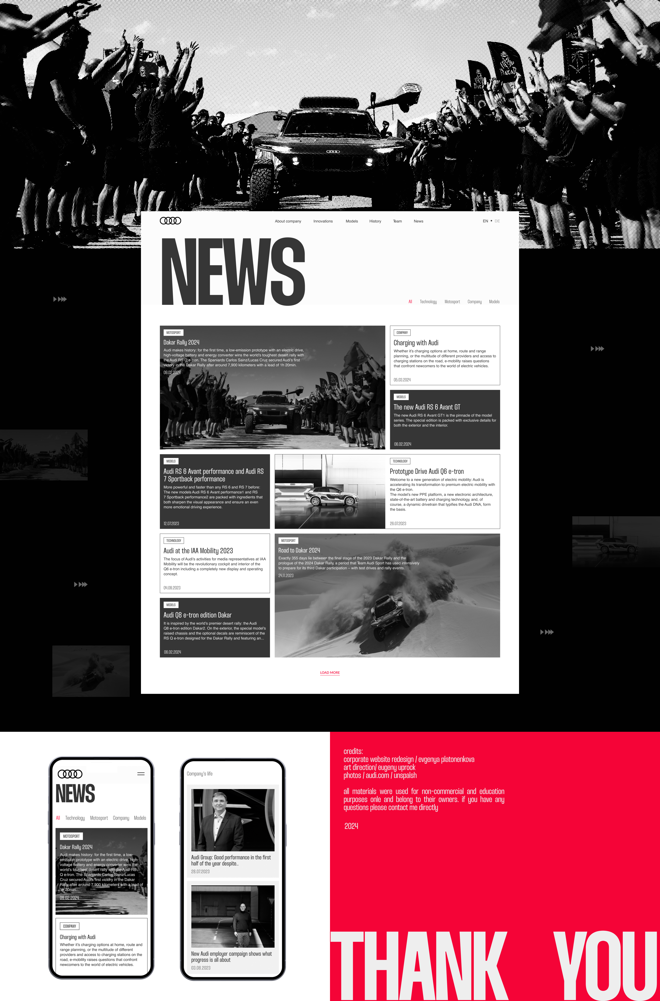 Redesign AUDI Corporate website — Изображение №10 — Интерфейсы на Dprofile