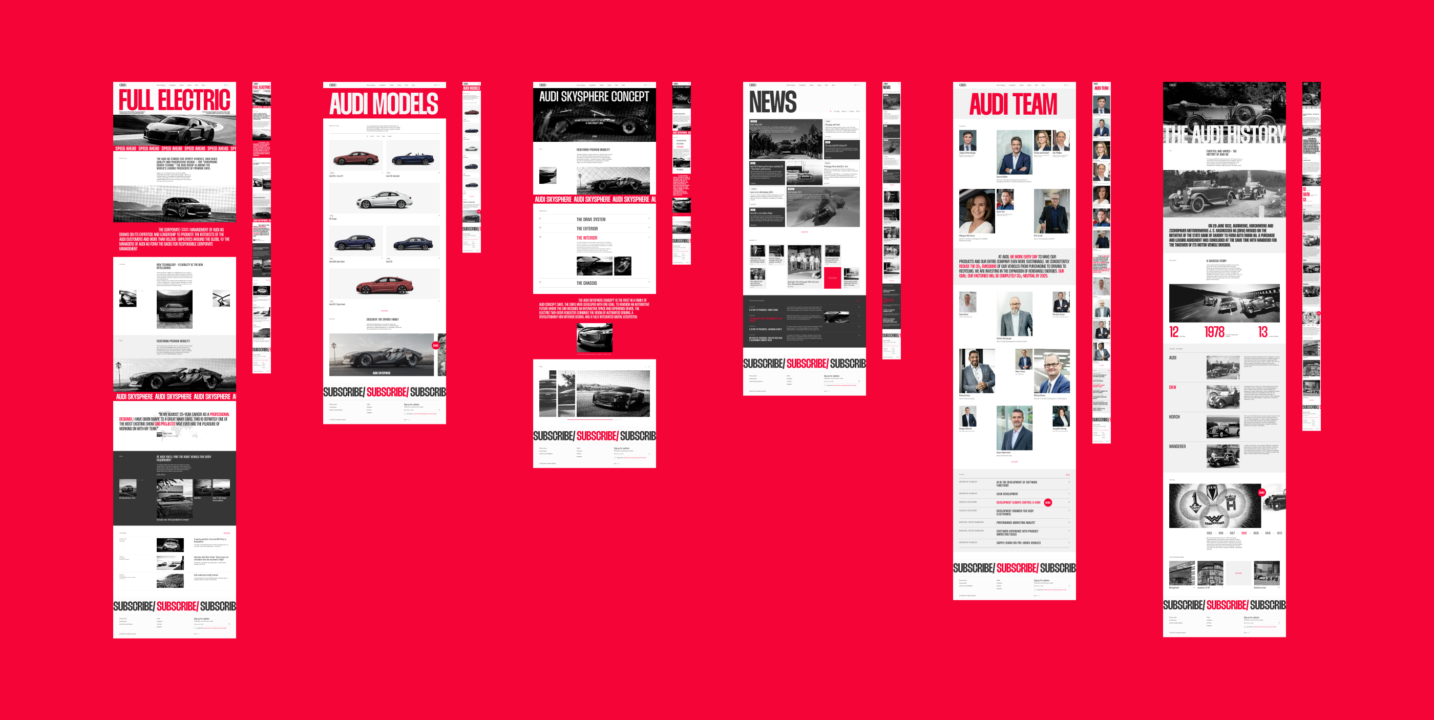 Redesign AUDI Corporate website — Изображение №4 — Интерфейсы на Dprofile