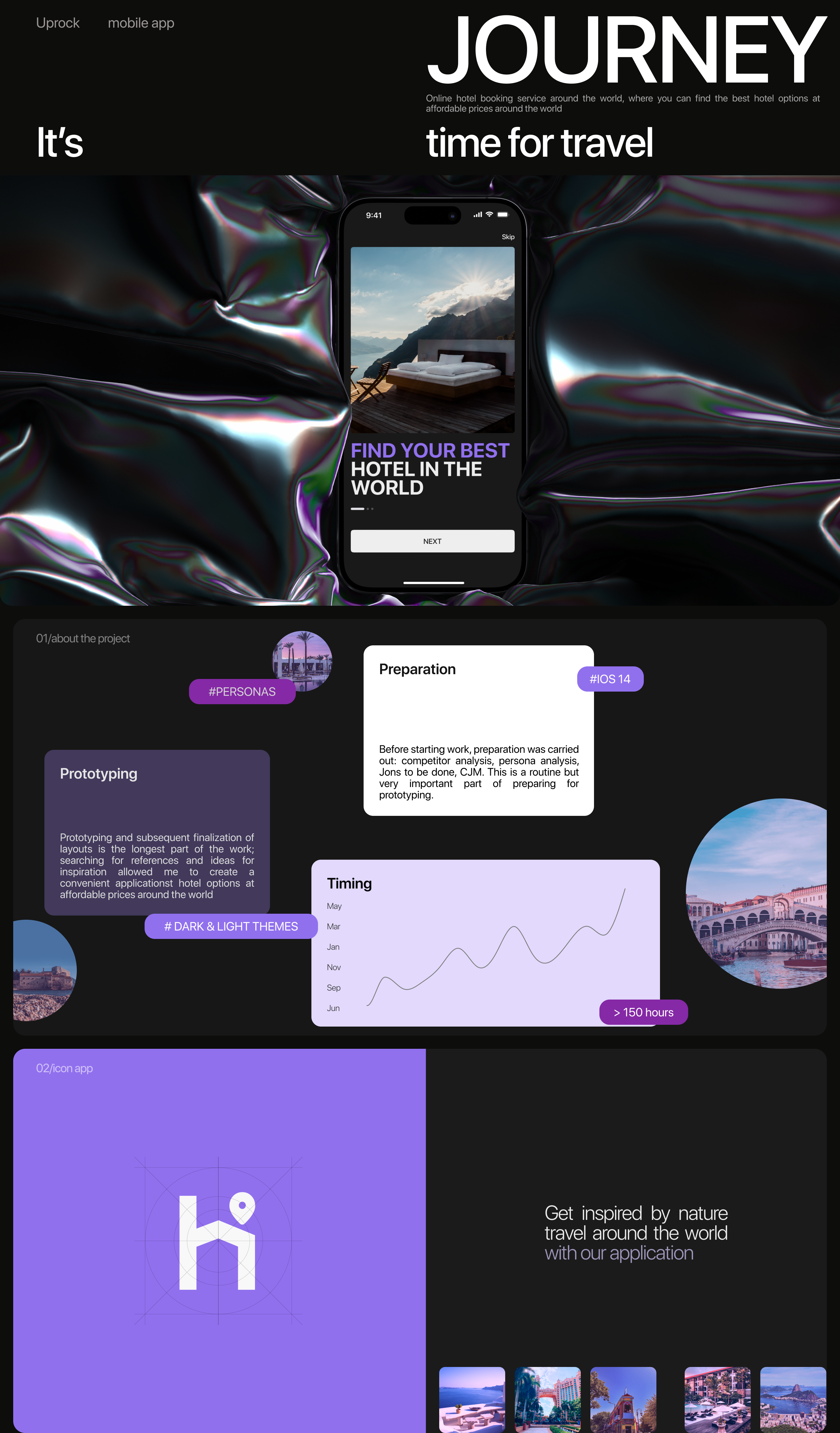 Journey travel app — Изображение №1 — Интерфейсы на Dprofile
