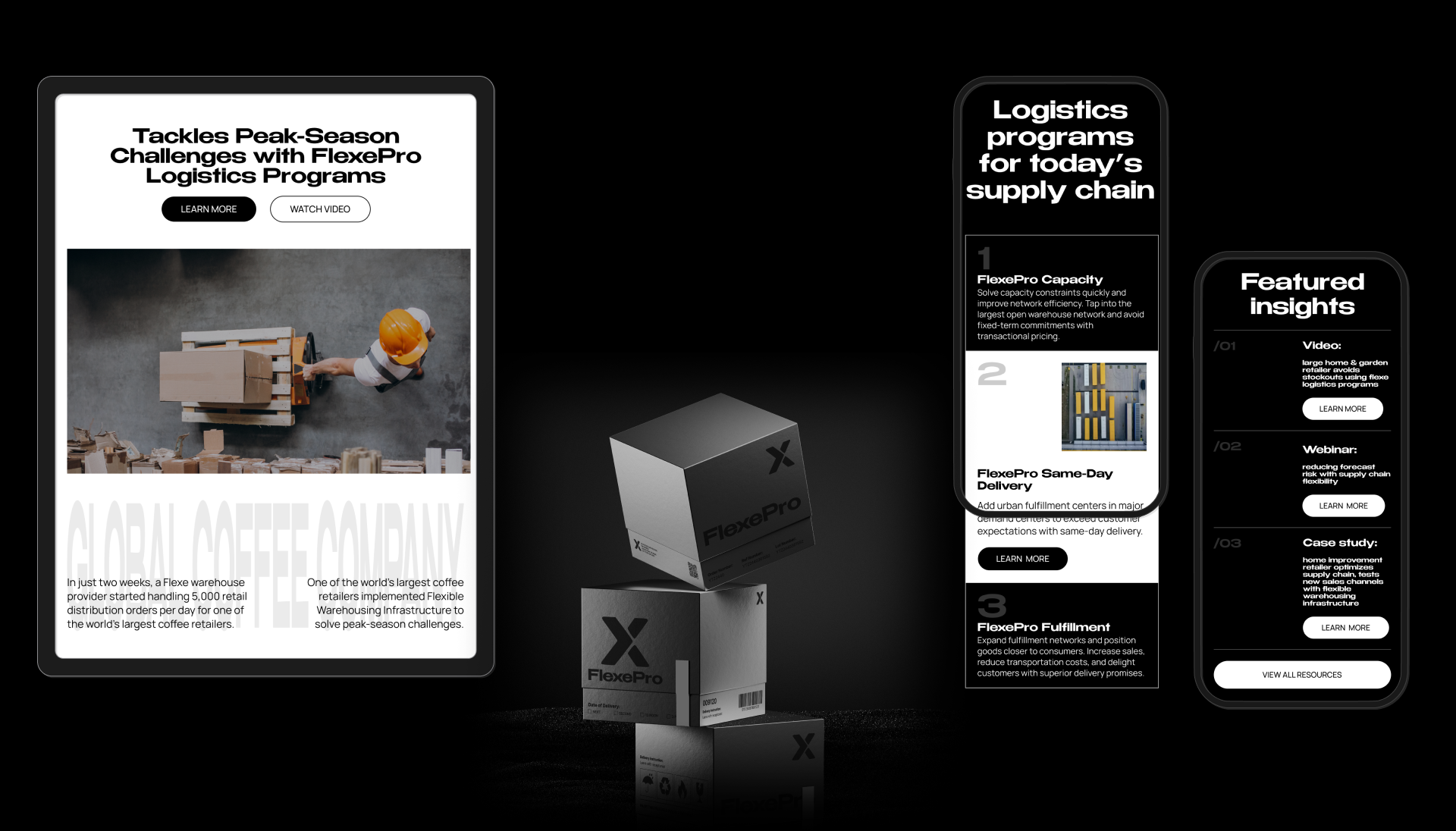 FLEXEPRO I Warehousing Infrastructure — Изображение №8 — Интерфейсы на Dprofile