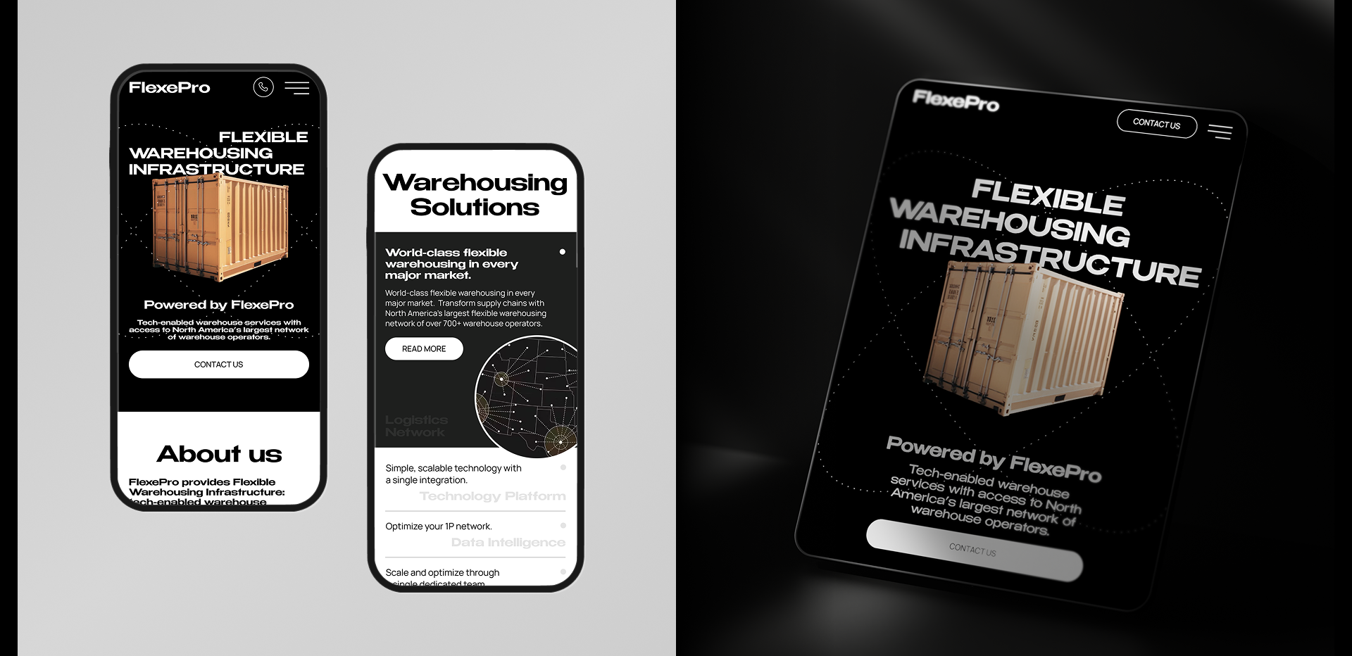 FLEXEPRO I Warehousing Infrastructure — Изображение №3 — Интерфейсы на Dprofile