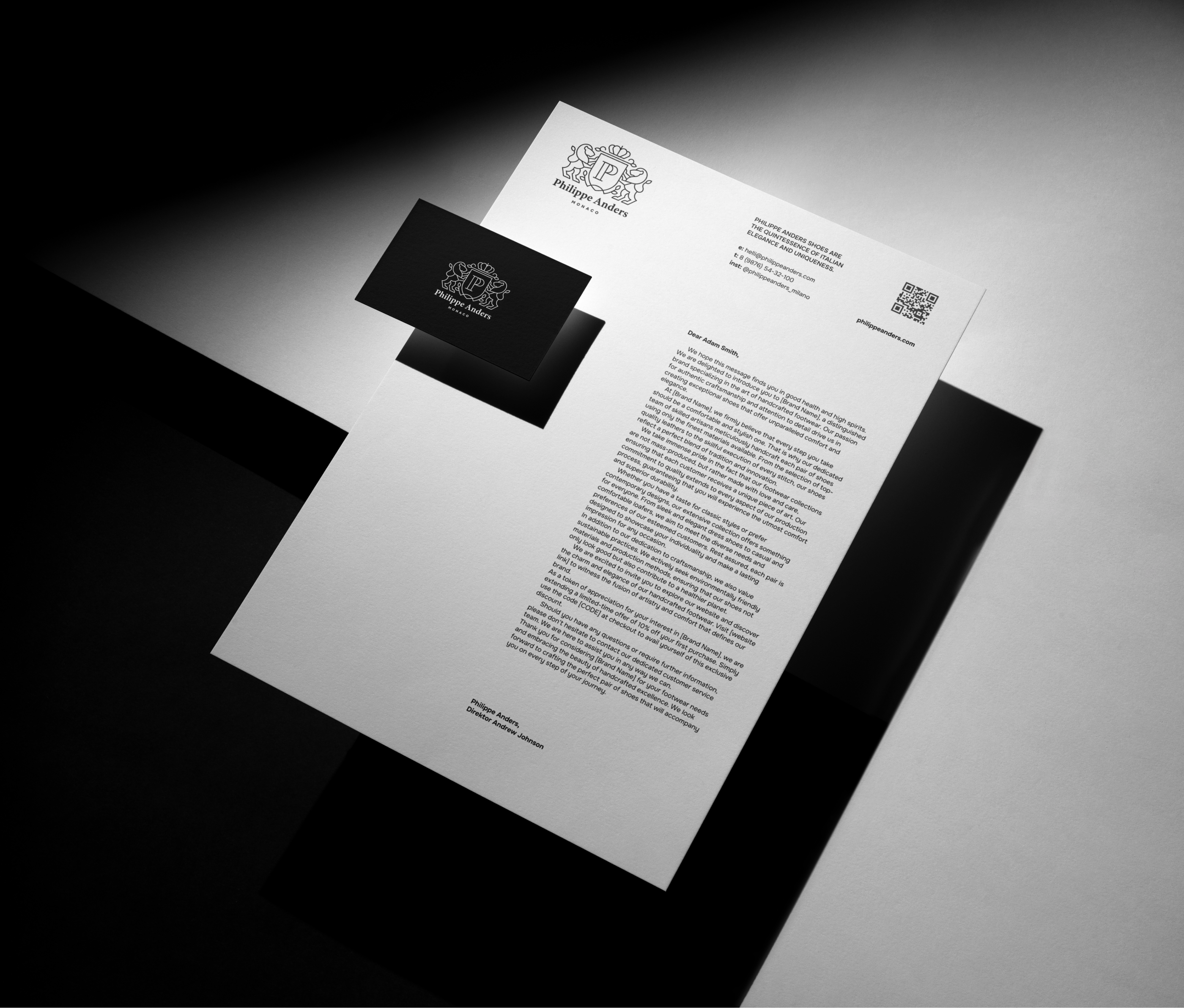 Philippe Anders — Brand Identity — Изображение №10 — Брендинг на Dprofile