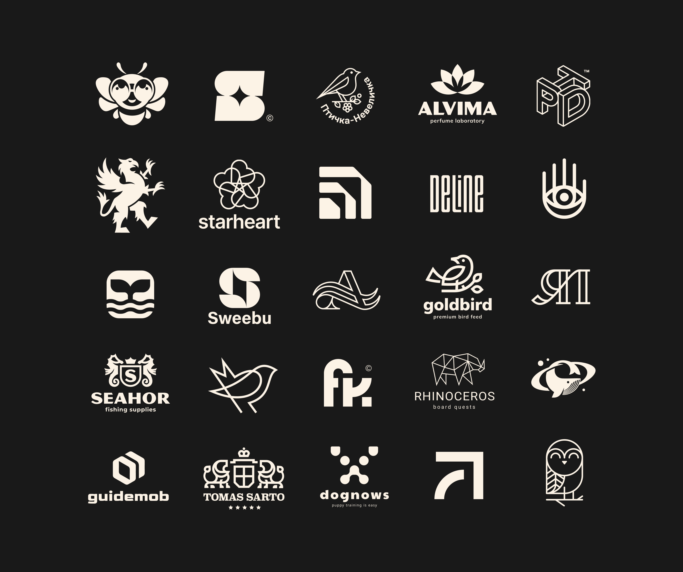 Collection of logos and marks 2023 — Изображение №29 — Брендинг на Dprofile