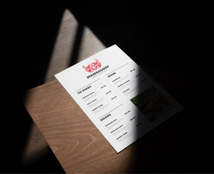 MANGALOFF — Brand Identity — Брендинг на Dprofile