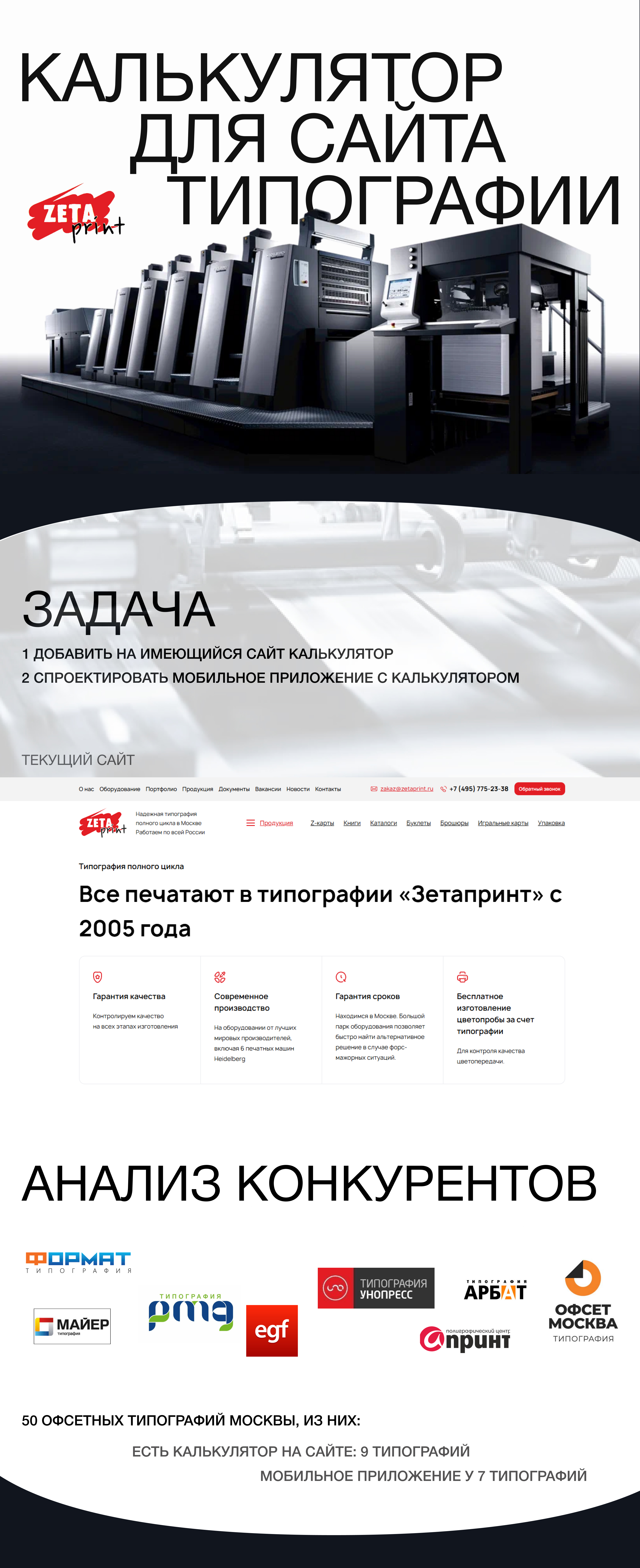 Калькулятор для типографии — Изображение №1 — Интерфейсы на Dprofile