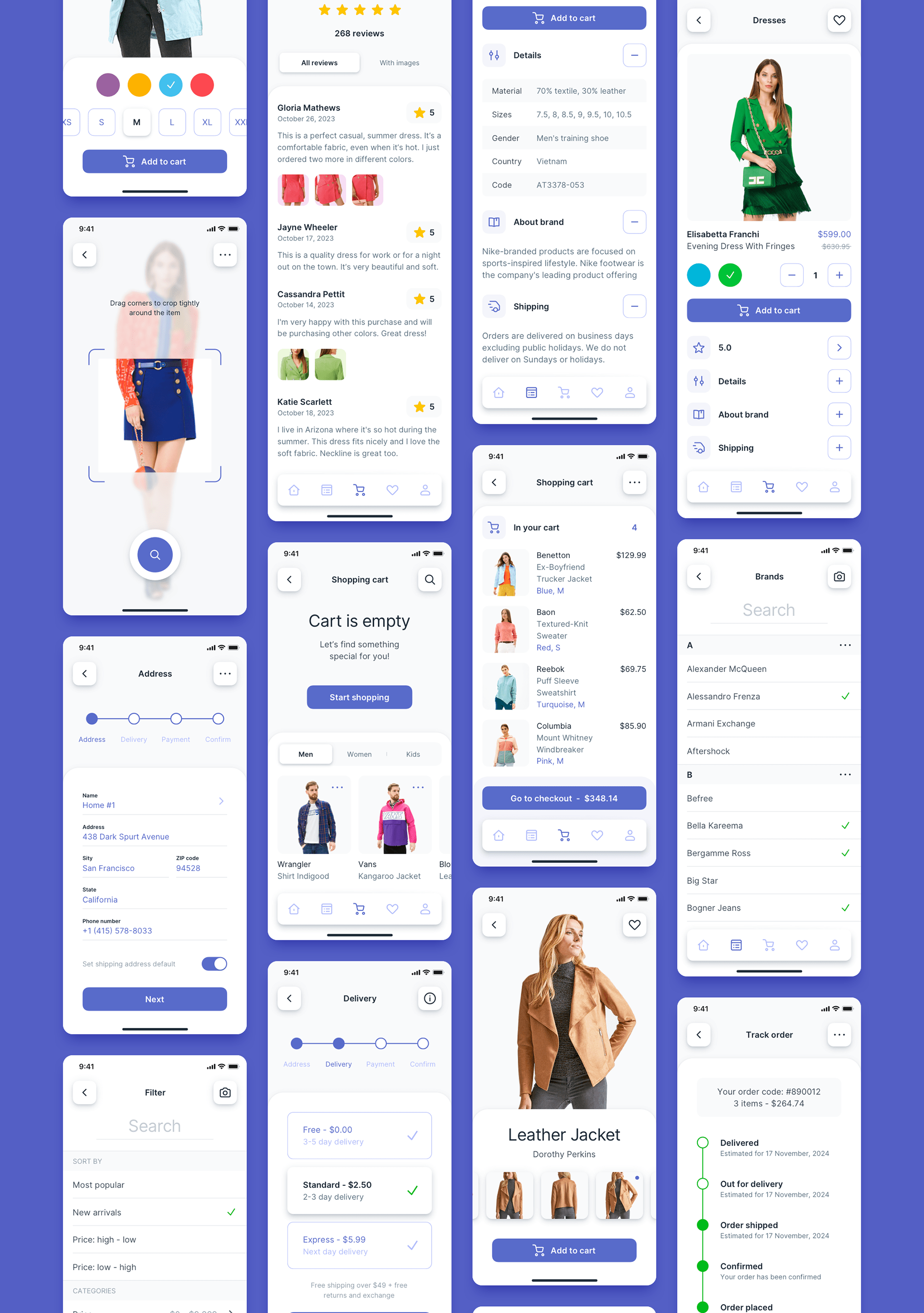 Runstore E-commerce — Изображение №9 — Интерфейсы на Dprofile