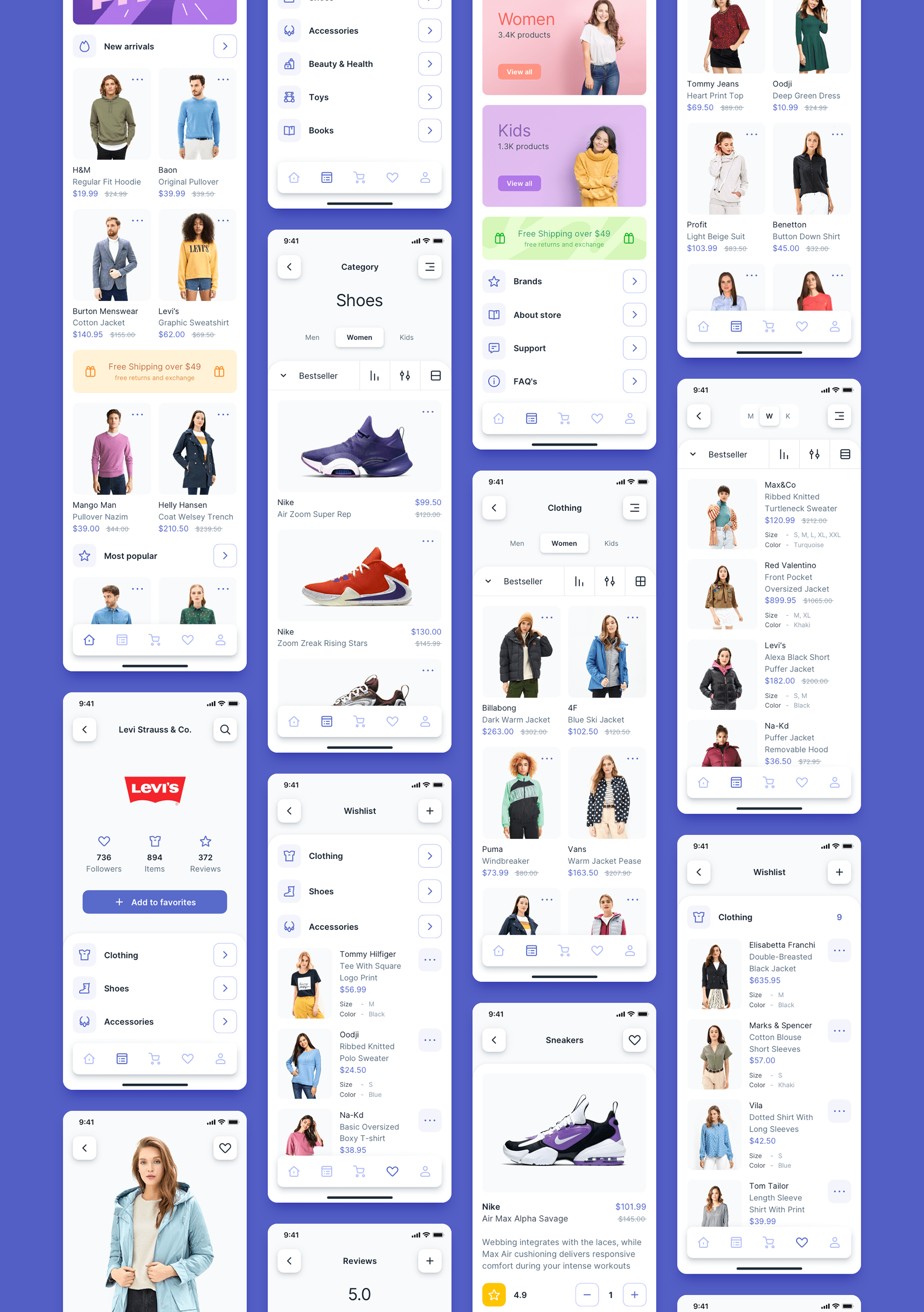 Runstore E-commerce — Изображение №8 — Интерфейсы на Dprofile