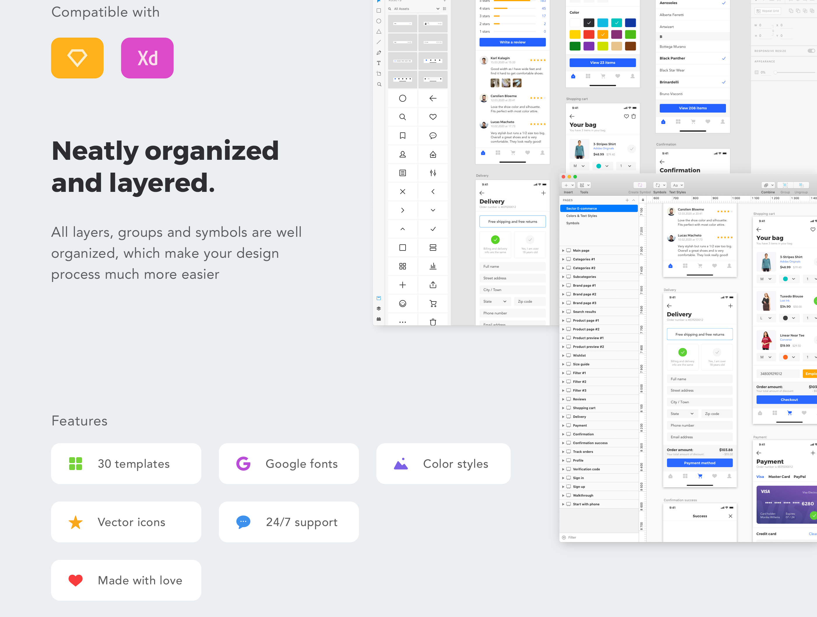 Sector E-commerce — Изображение №3 — Интерфейсы на Dprofile
