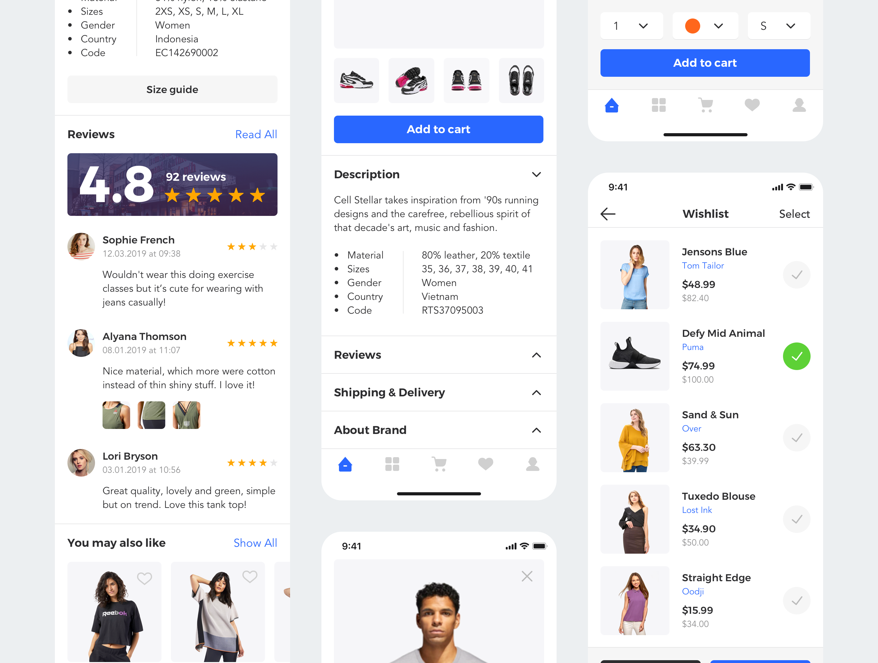 Sector E-commerce — Изображение №8 — Интерфейсы на Dprofile