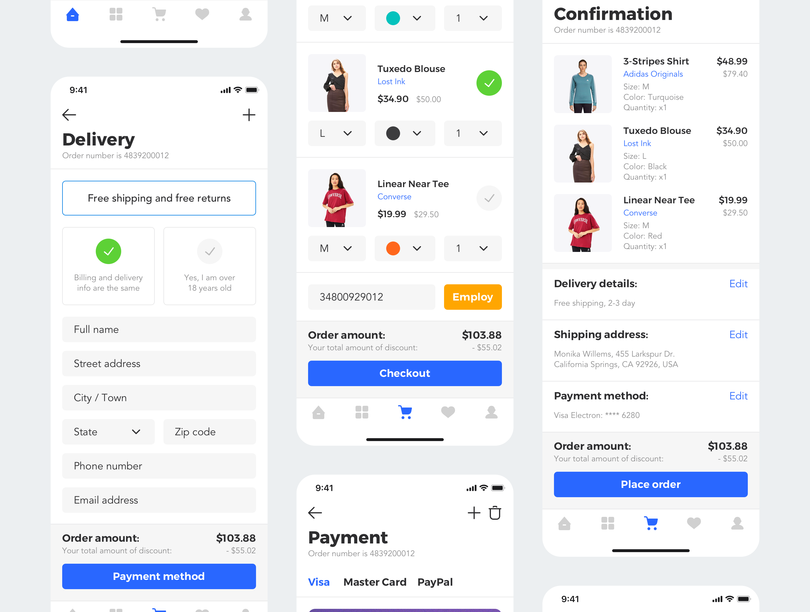 Sector E-commerce — Изображение №11 — Интерфейсы на Dprofile