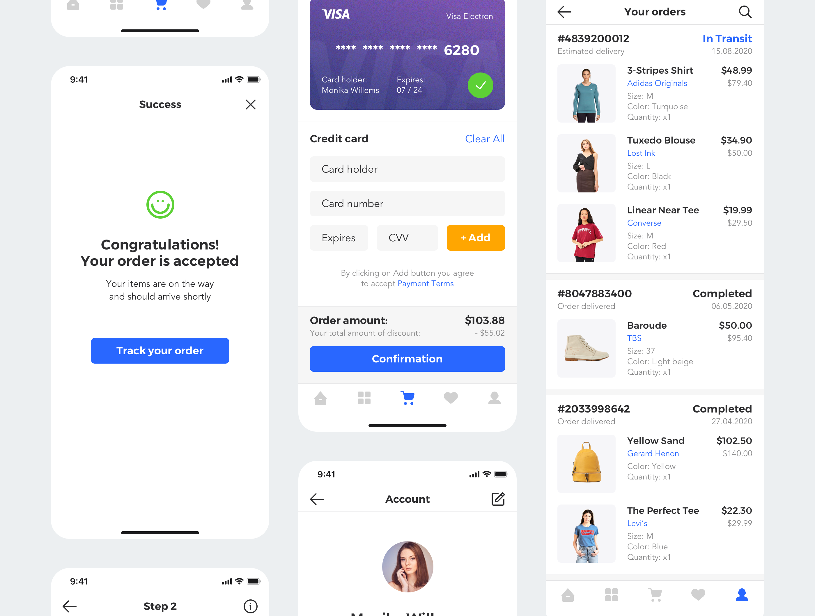Sector E-commerce — Изображение №12 — Интерфейсы на Dprofile