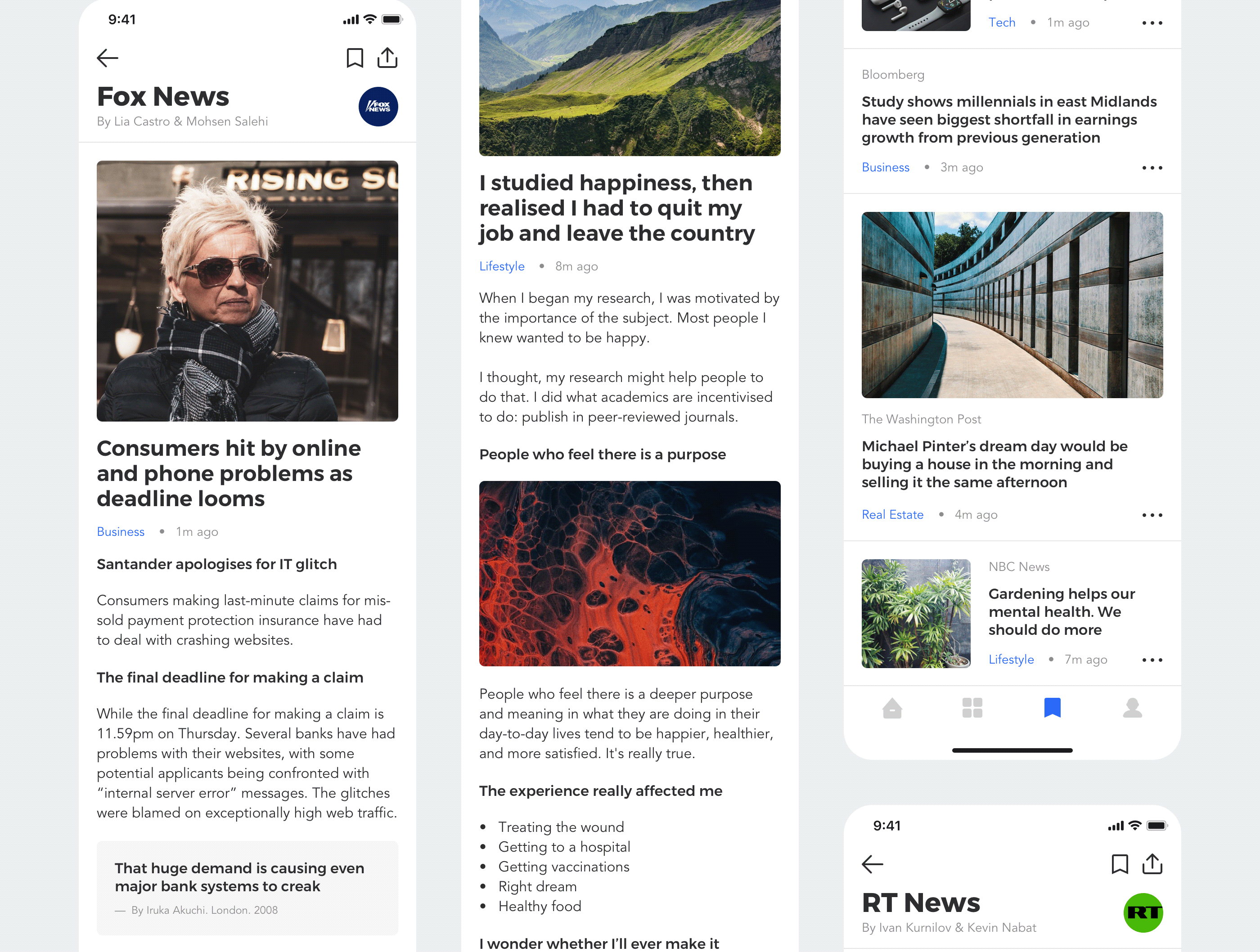 Sector News — Изображение №9 — Интерфейсы на Dprofile