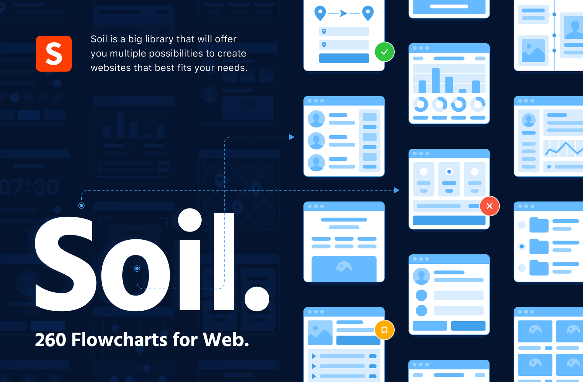 Soil Web Flowcharts — Изображение №1 — Интерфейсы на Dprofile