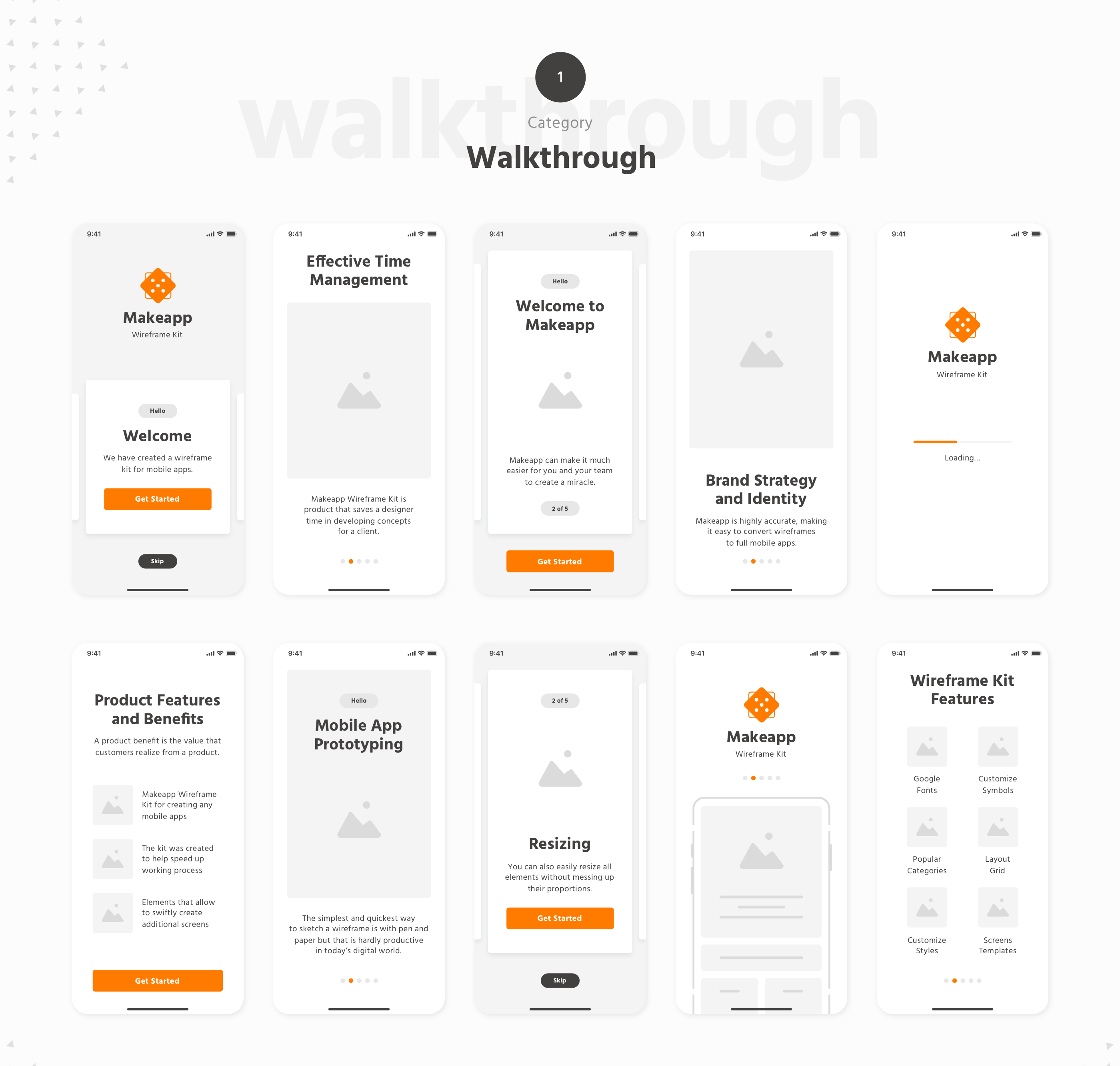 Makeapp Wireframes — Изображение №2 — Интерфейсы на Dprofile