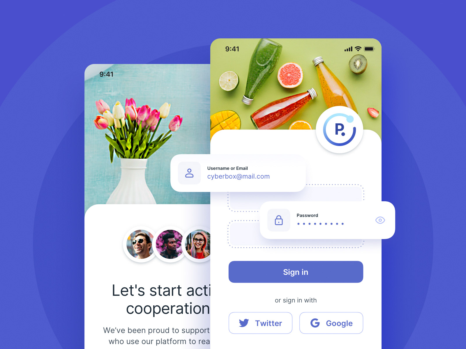Working process. Dribbble shots — Изображение №4 — Графика, Интерфейсы на Dprofile