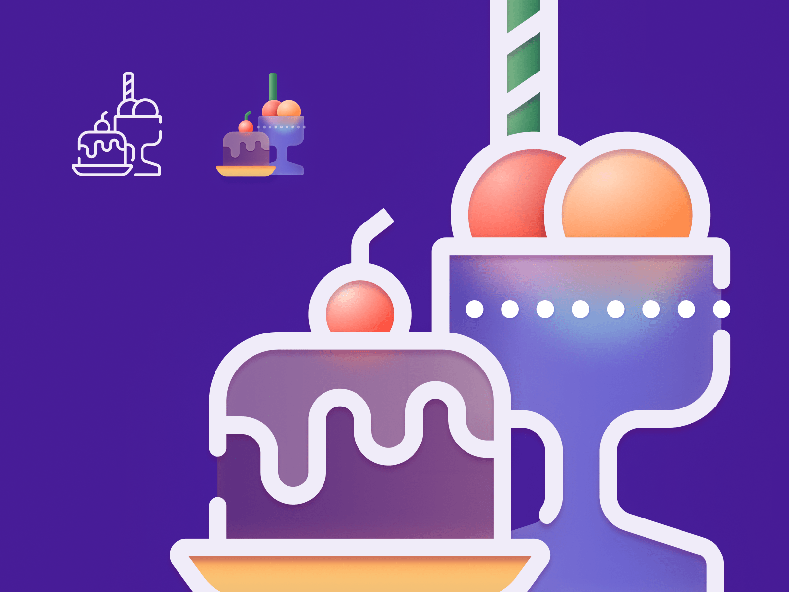 Working process. Dribbble shots — Изображение №31 — Графика, Интерфейсы на Dprofile