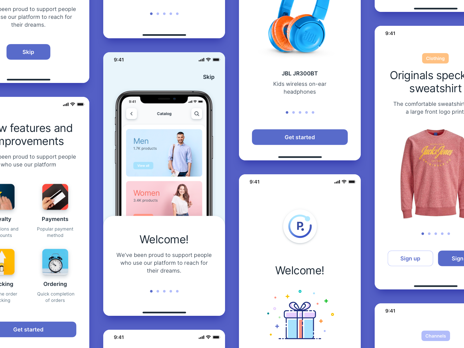 Working process. Dribbble shots — Изображение №2 — Графика, Интерфейсы на Dprofile
