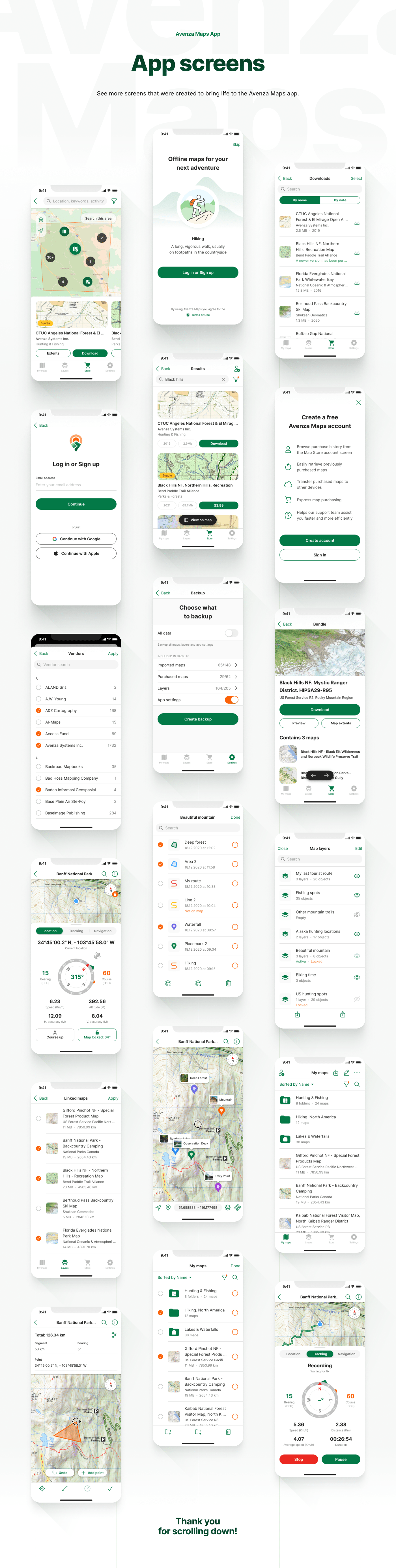 Avenza Maps: Rebrand and App Redesign — Изображение №9 — Брендинг, Интерфейсы на Dprofile