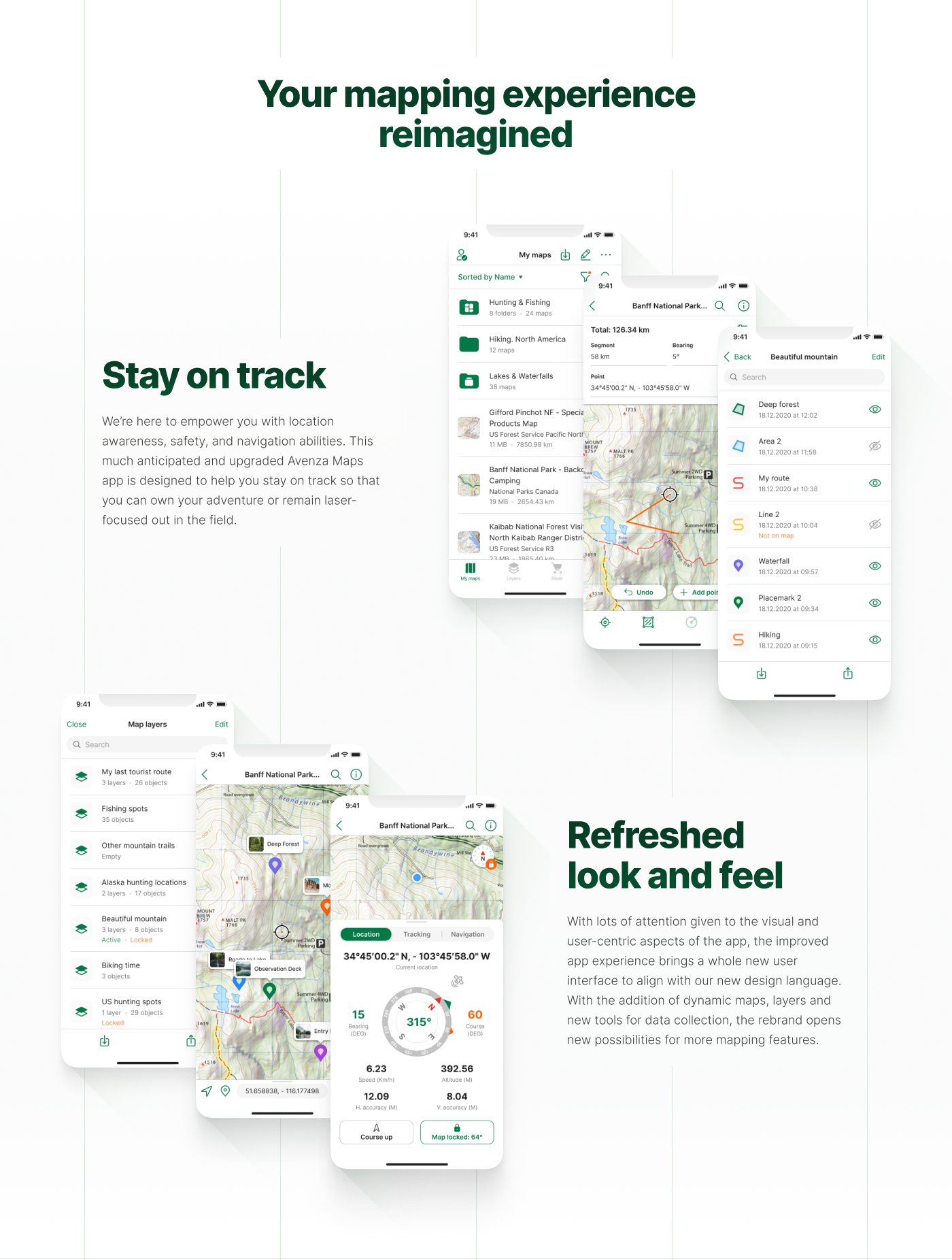 Avenza Maps: Rebrand and App Redesign — Изображение №4 — Брендинг, Интерфейсы на Dprofile
