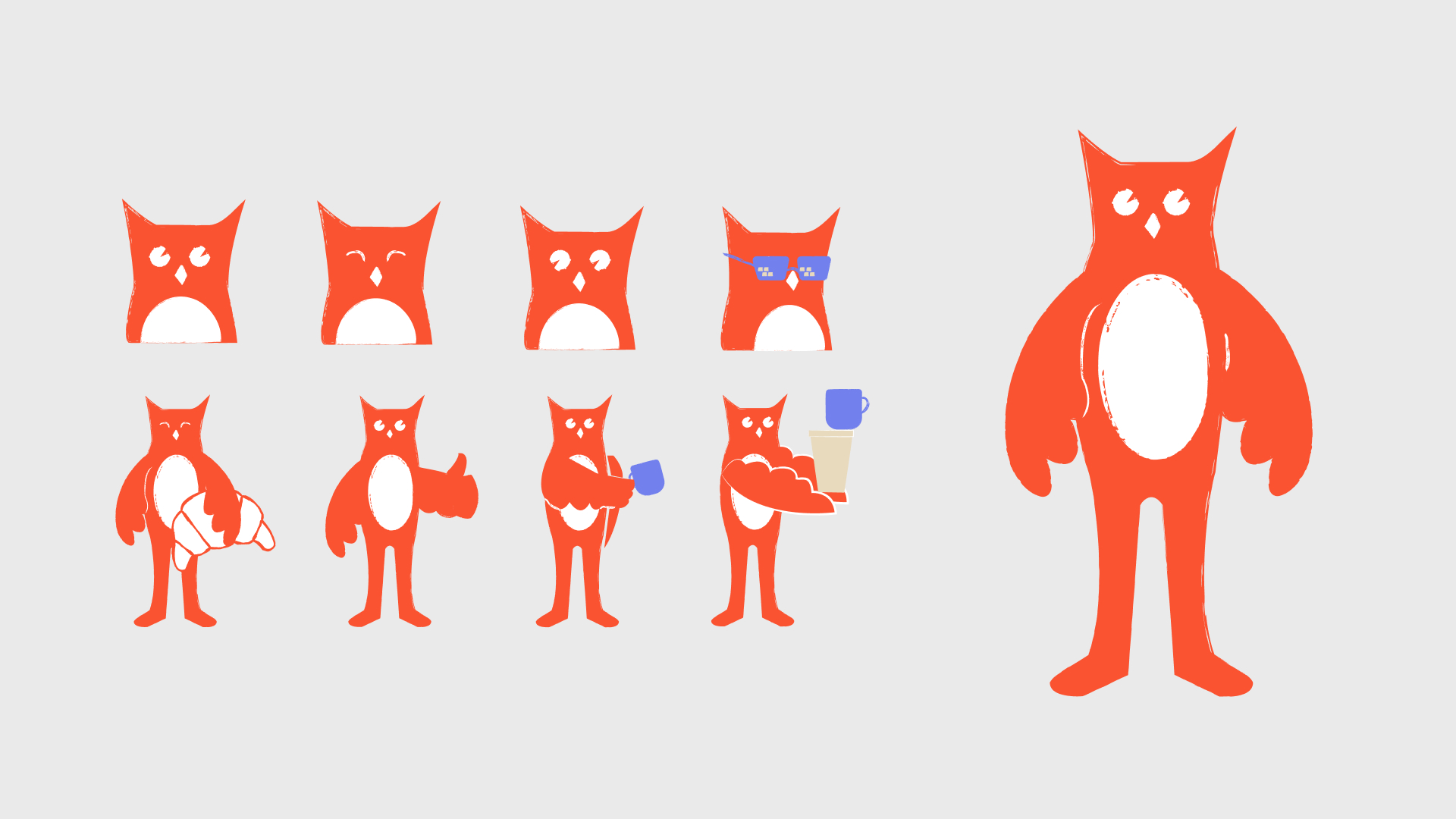 Фирменный стиль для кофейни Coffee owl — Изображение №4 — Брендинг, Иллюстрация на Dprofile