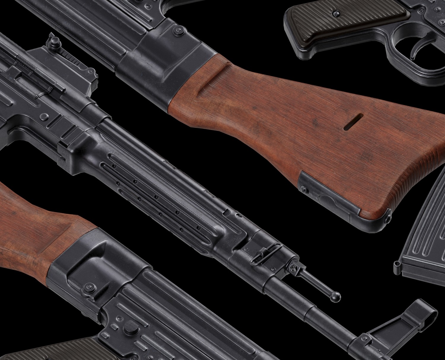 Sturmgewehr 44 — 3D на Dprofile