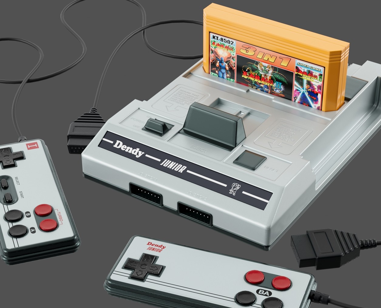 DENDY JUNIOR — 3D на Dprofile
