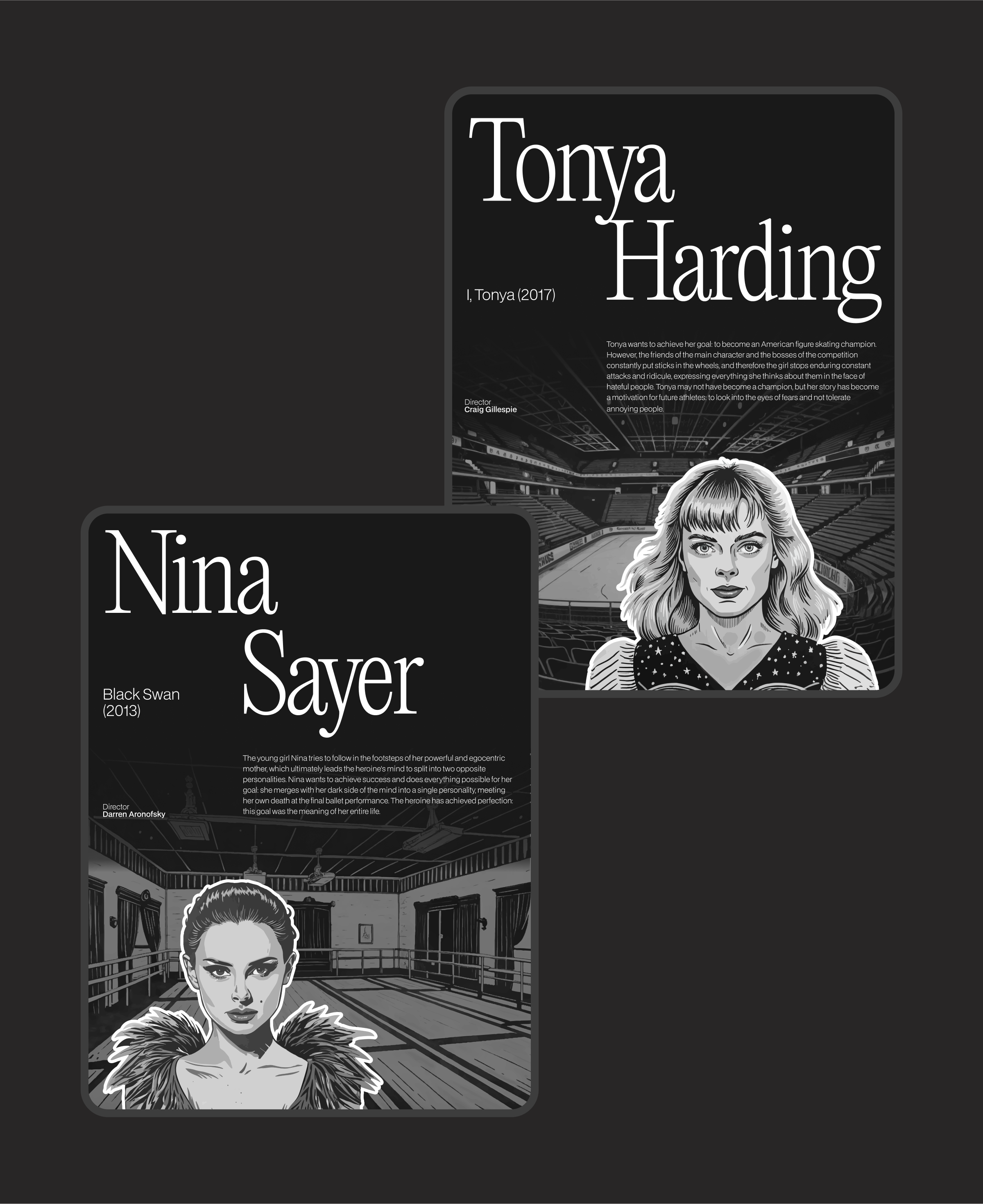 LONGRID 8 strong female characters in movies — Изображение №13 — Интерфейсы, Иллюстрация на Dprofile