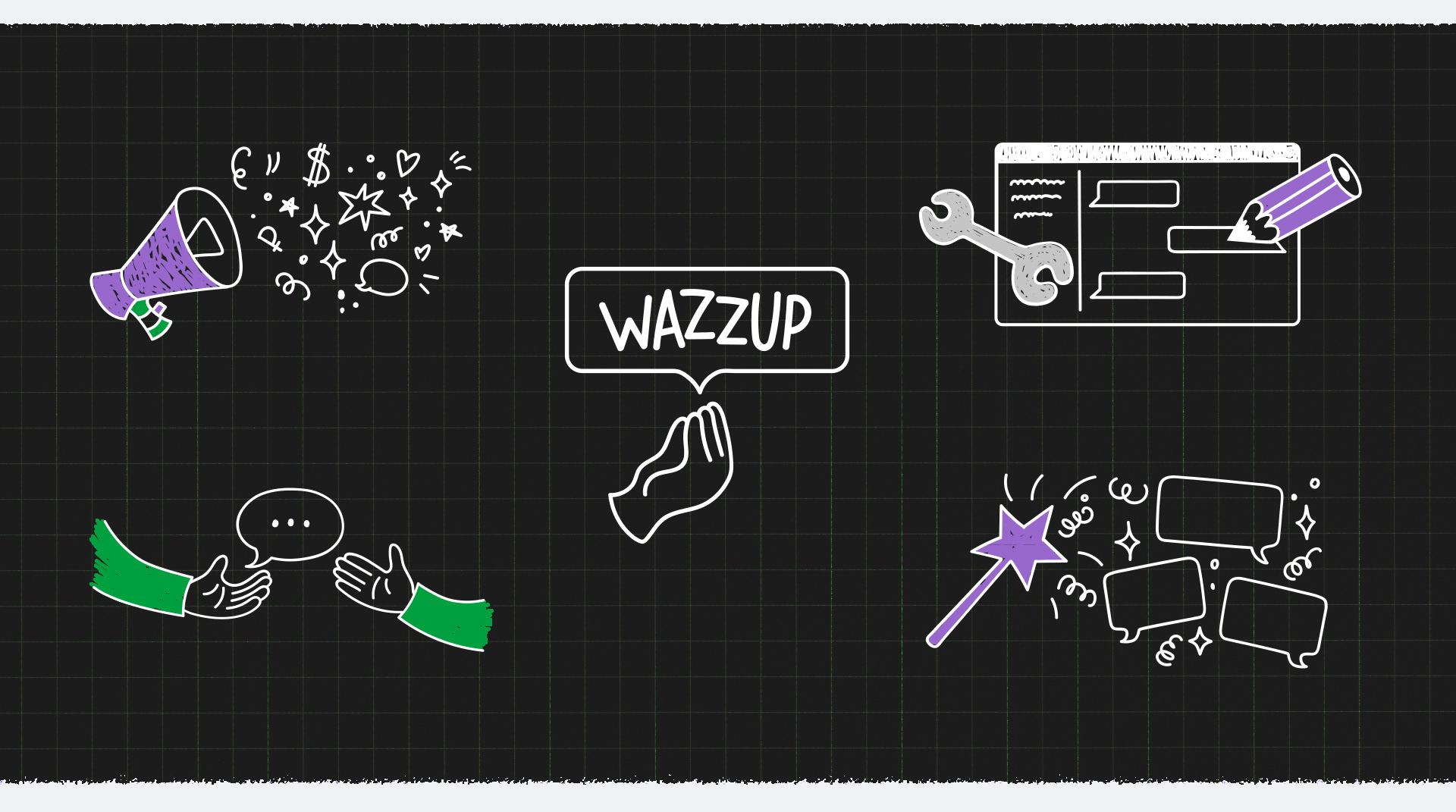Иллюстрации для почтовой рассылки Wazzup — Изображение №10 — Иллюстрация на Dprofile