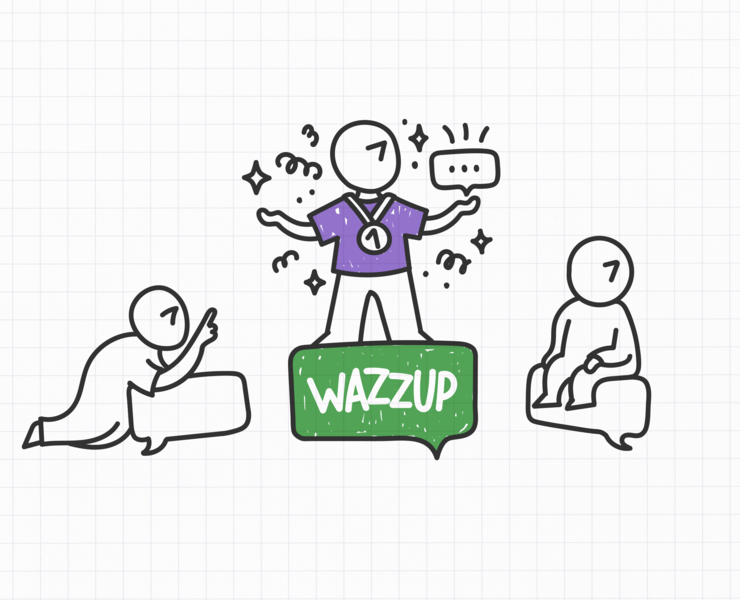 Иллюстрации для почтовой рассылки Wazzup — Иллюстрация на Dprofile