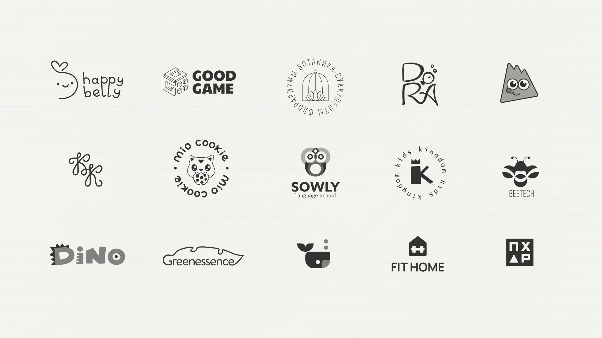 Logofolio 2023 Vol. 01 — Изображение №16 — Брендинг, Графика на Dprofile