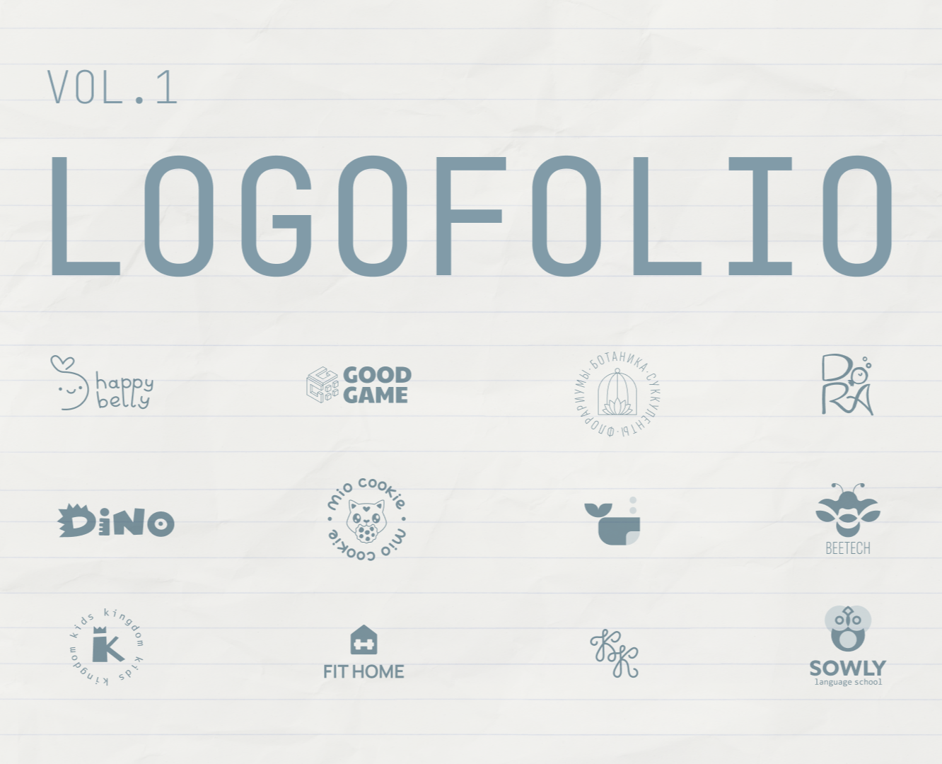 Logofolio 2023 Vol. 01 — Брендинг, Графика на Dprofile