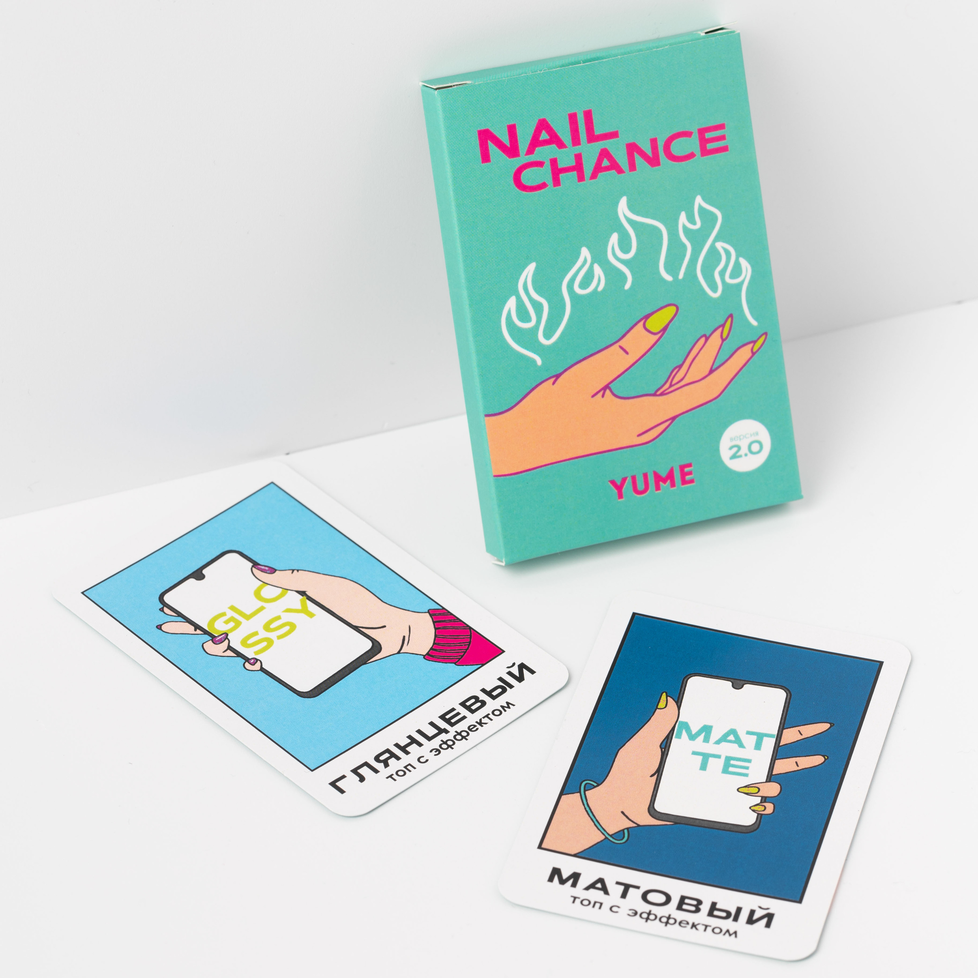 Игра для мастера маникюра YUME COLOR — Изображение №14 — Брендинг, Графика на Dprofile