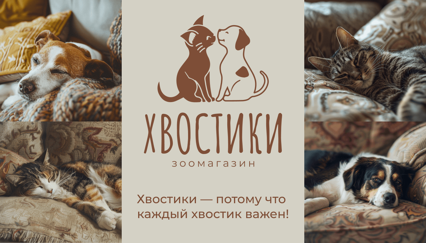 Зоомагазин Хвостики — Изображение №1 — Брендинг на Dprofile