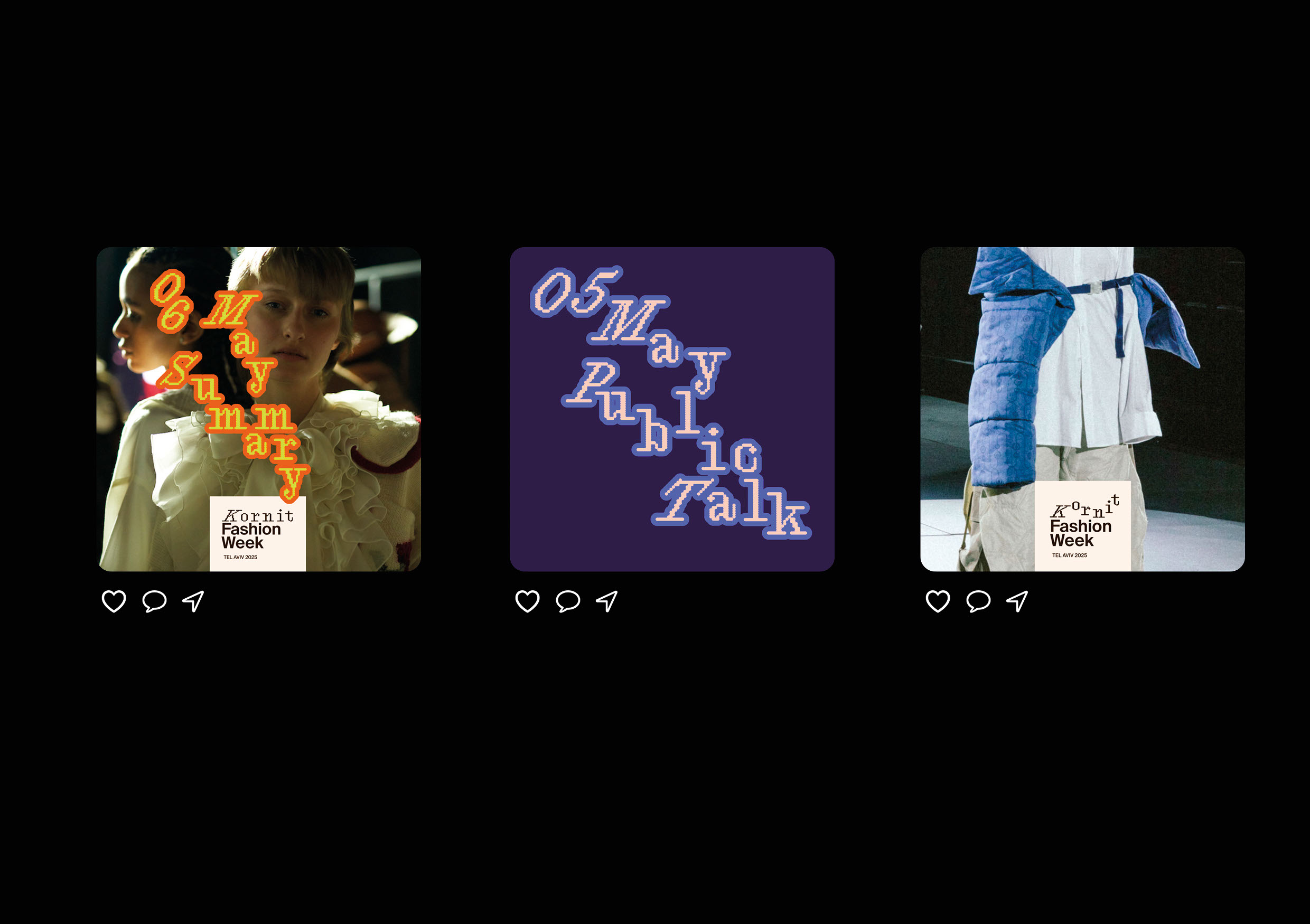 Kornit Fashion Week visual identity — Изображение №13 — Брендинг на Dprofile